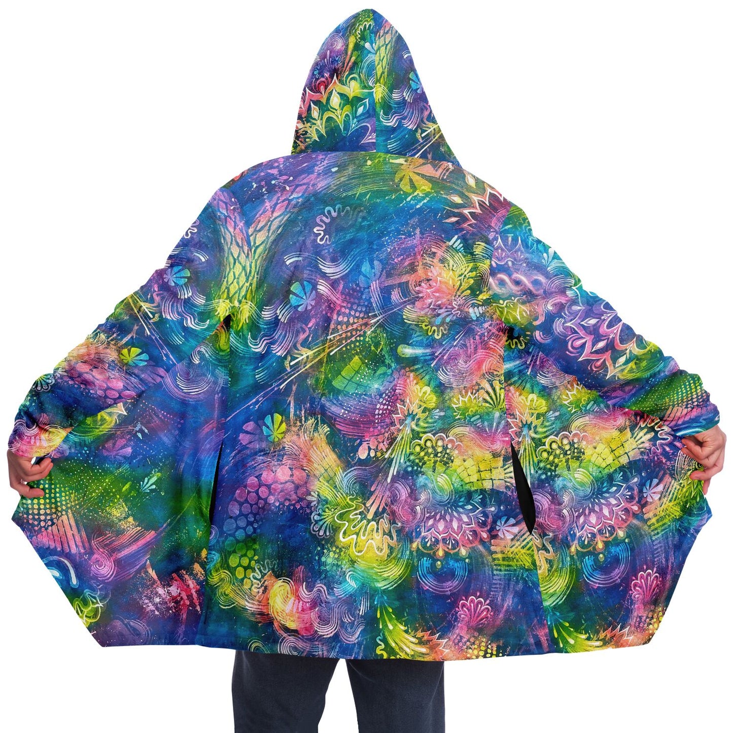 Woogie Vibrations Microfleece Cloak