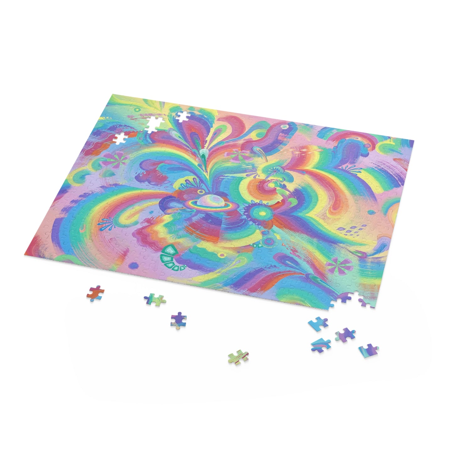 Rings of Splaturn Puzzle (120, 252, 500-Piece)