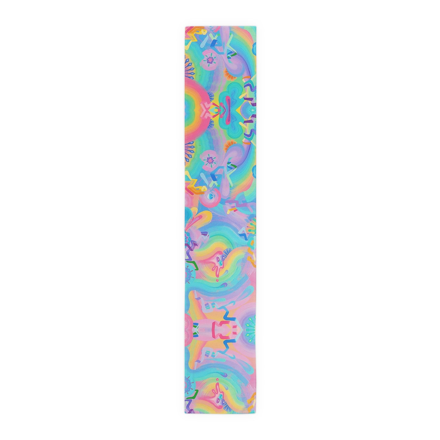 Blasting Rainbows Table Runner