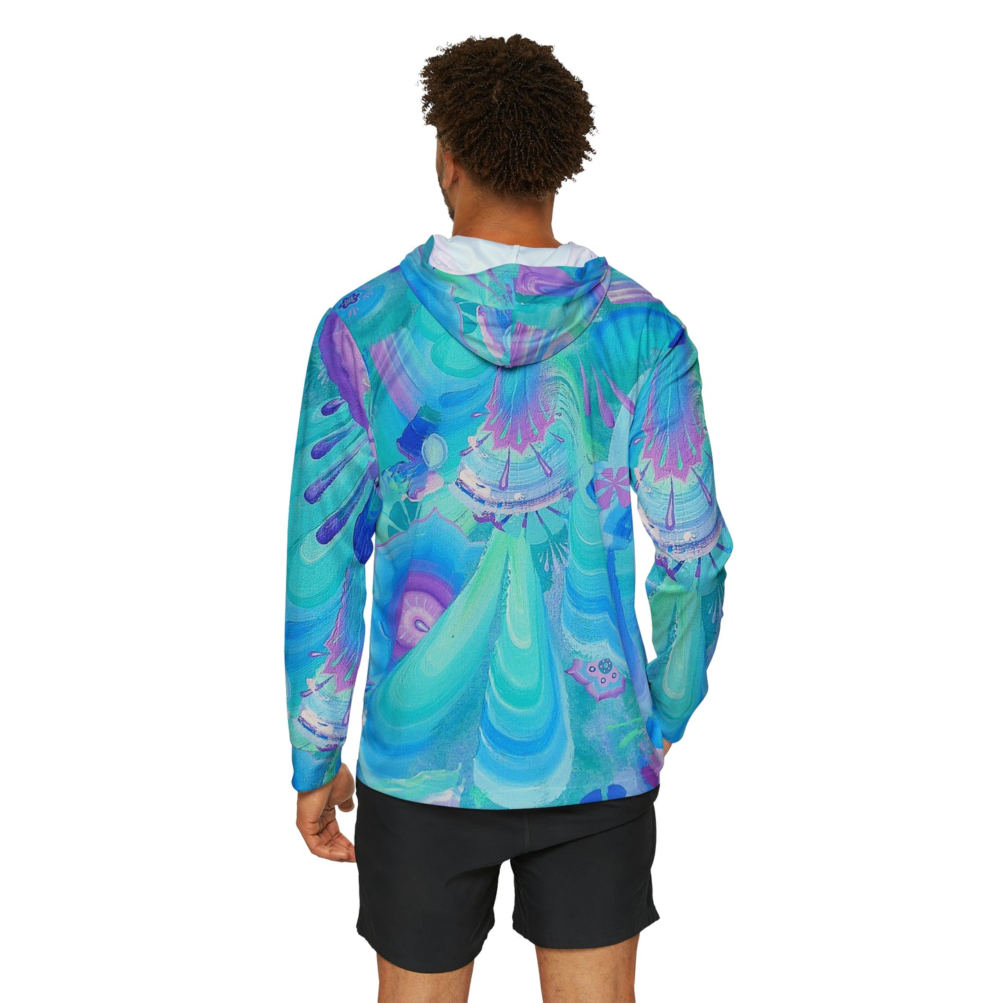 Atmospheric Mycelium Warm-up Hoodie