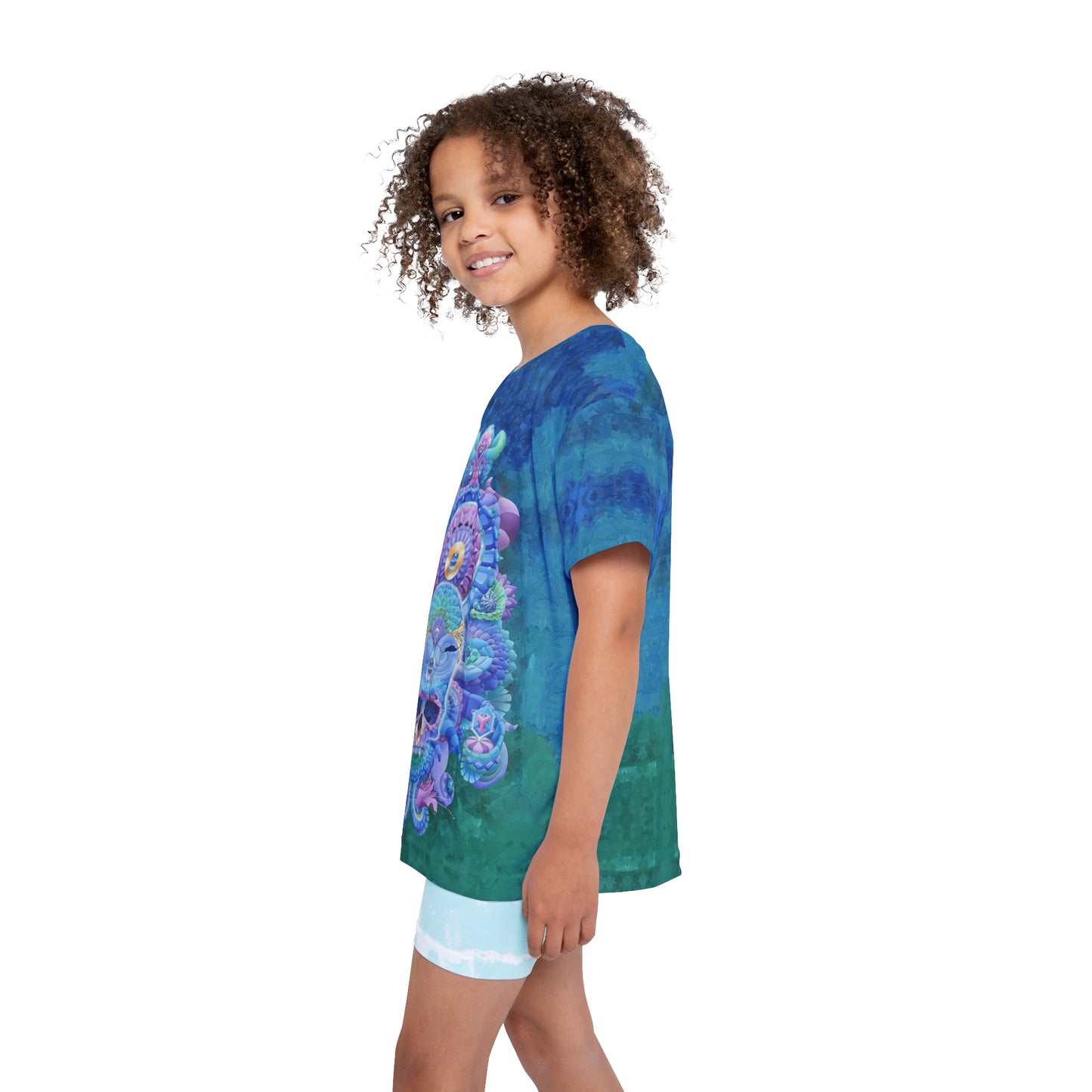 Skull of Atlantis Kid's T-Shirt