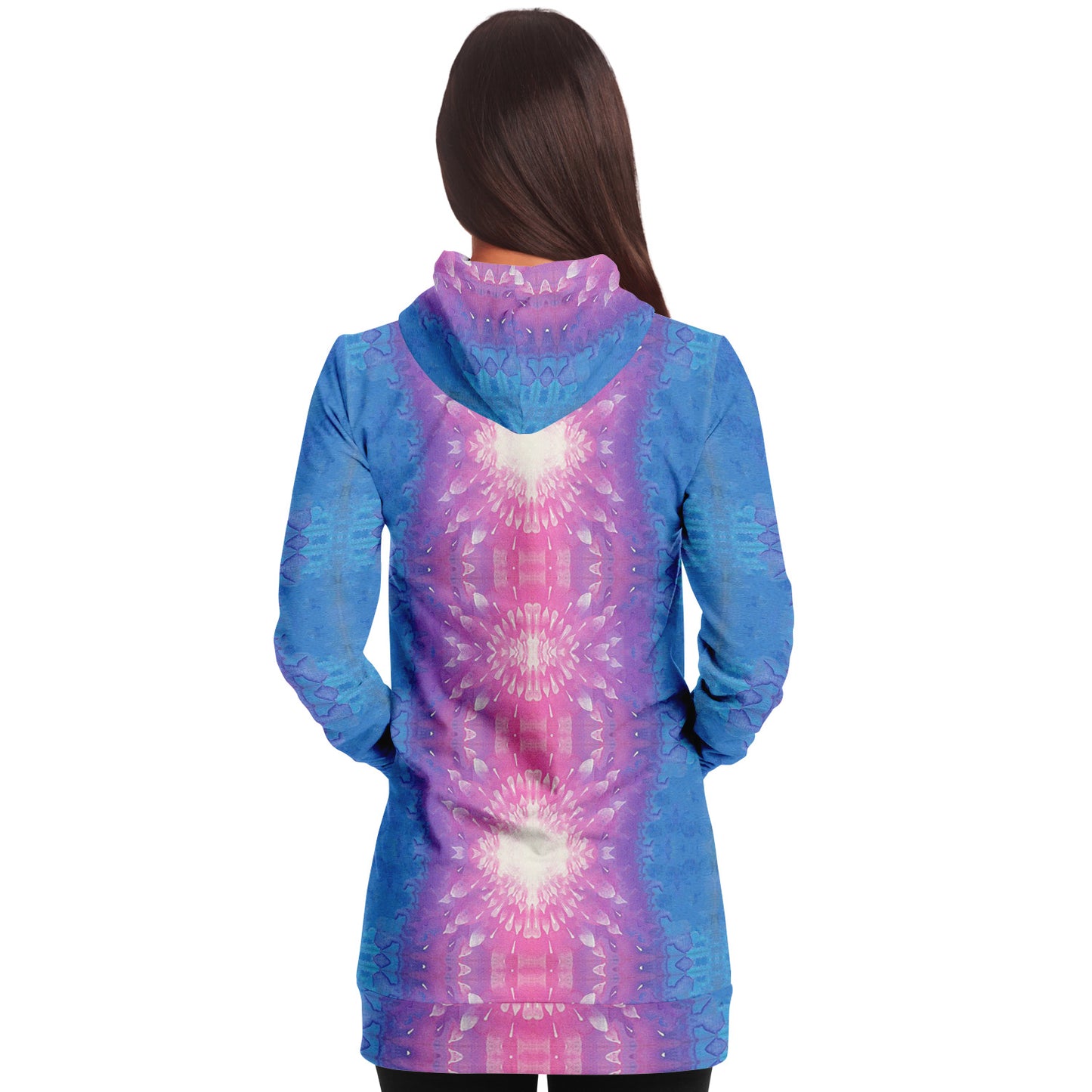 Technicolor Octopus Longline Hoodie
