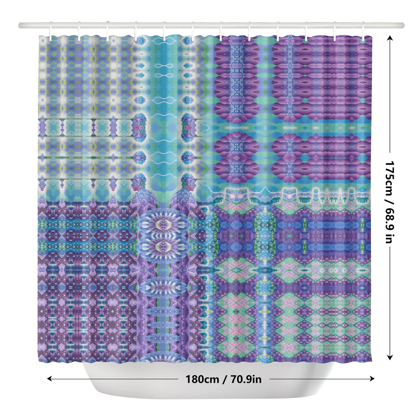 Tipper Shower Curtain