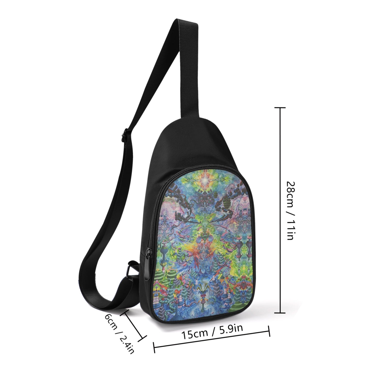 Garden of Earthly Delight Chest Bag