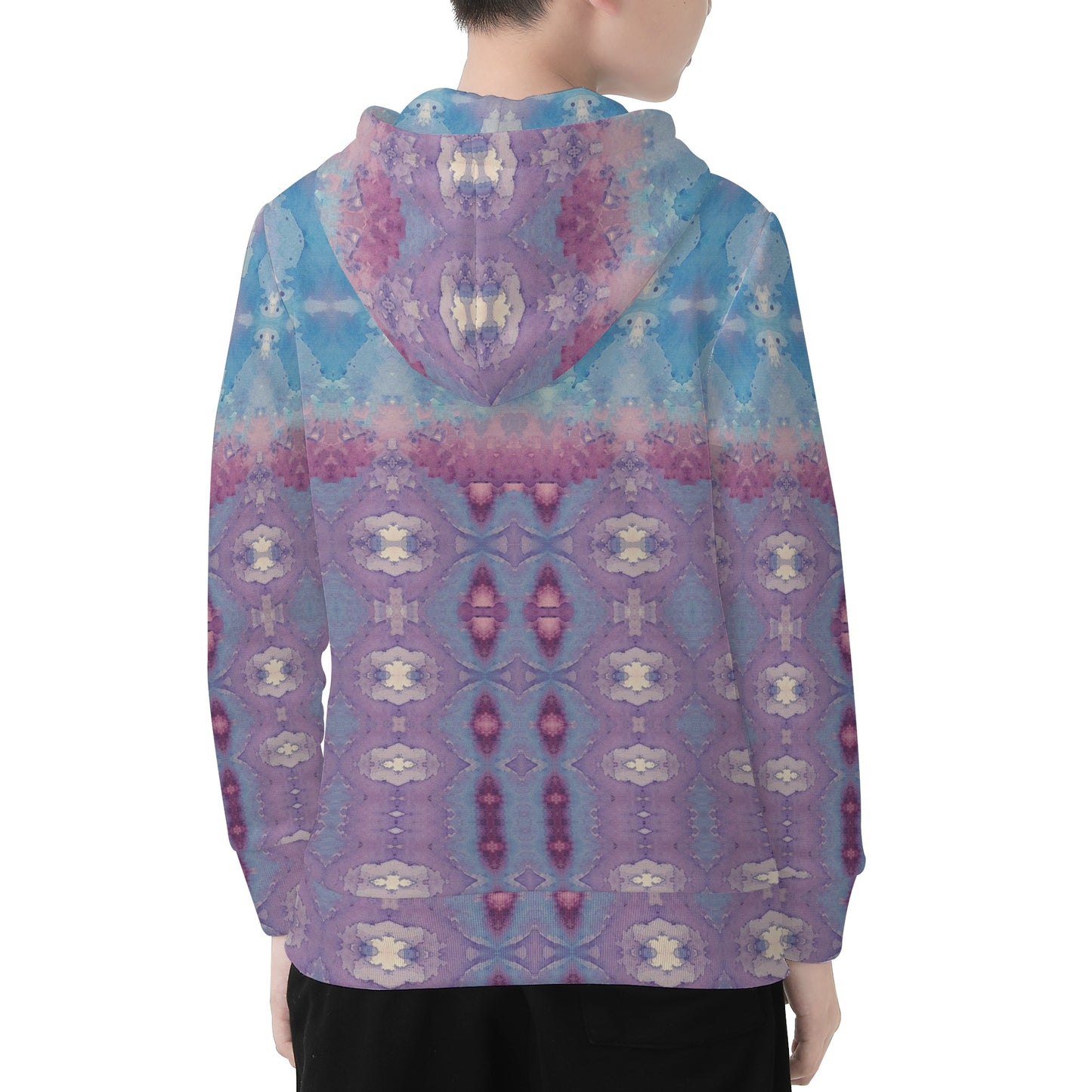 Space Turtle Kids Hoodie