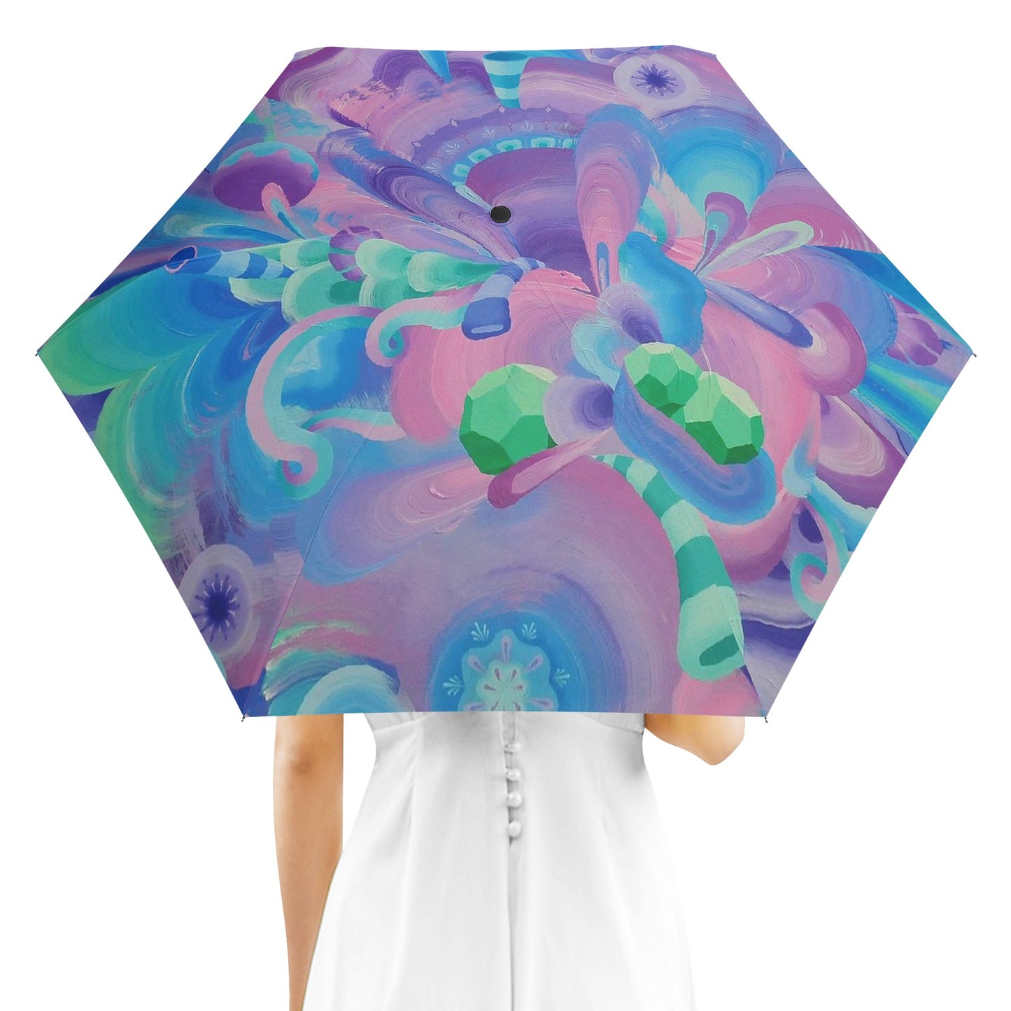 Purple Pupil Eater Umbrella