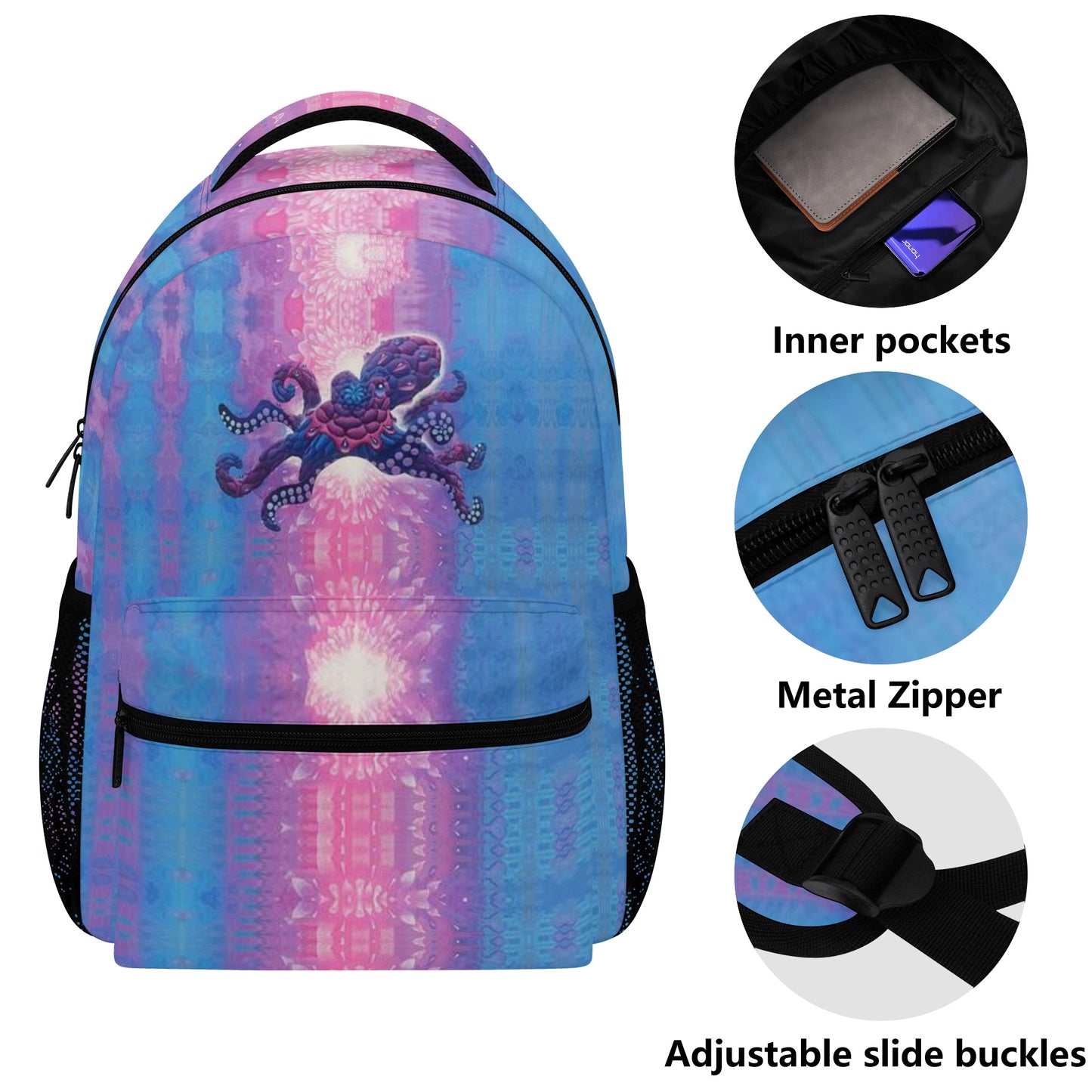 Technicolor Octopus Backpack