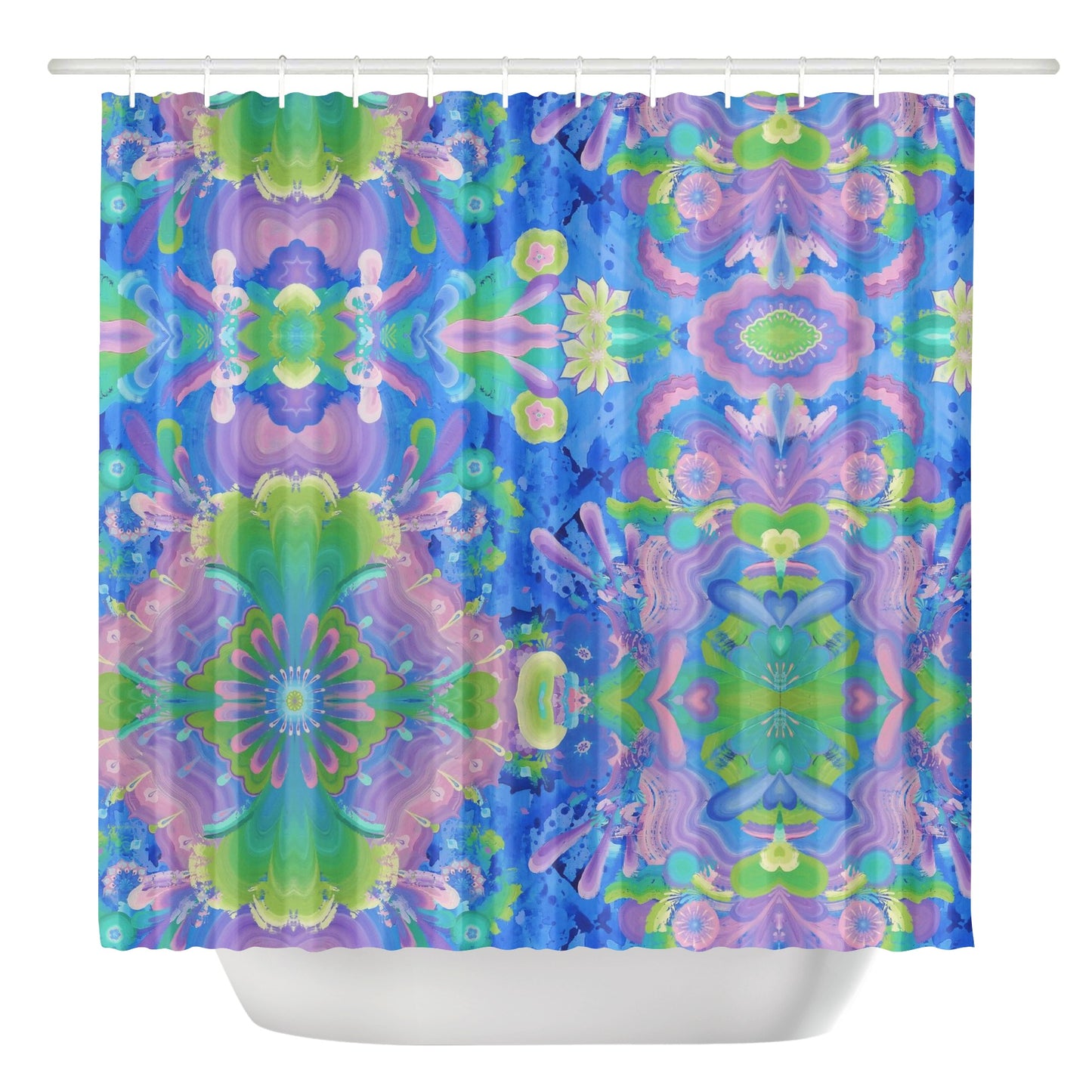 Be Like Water Shower Curtain