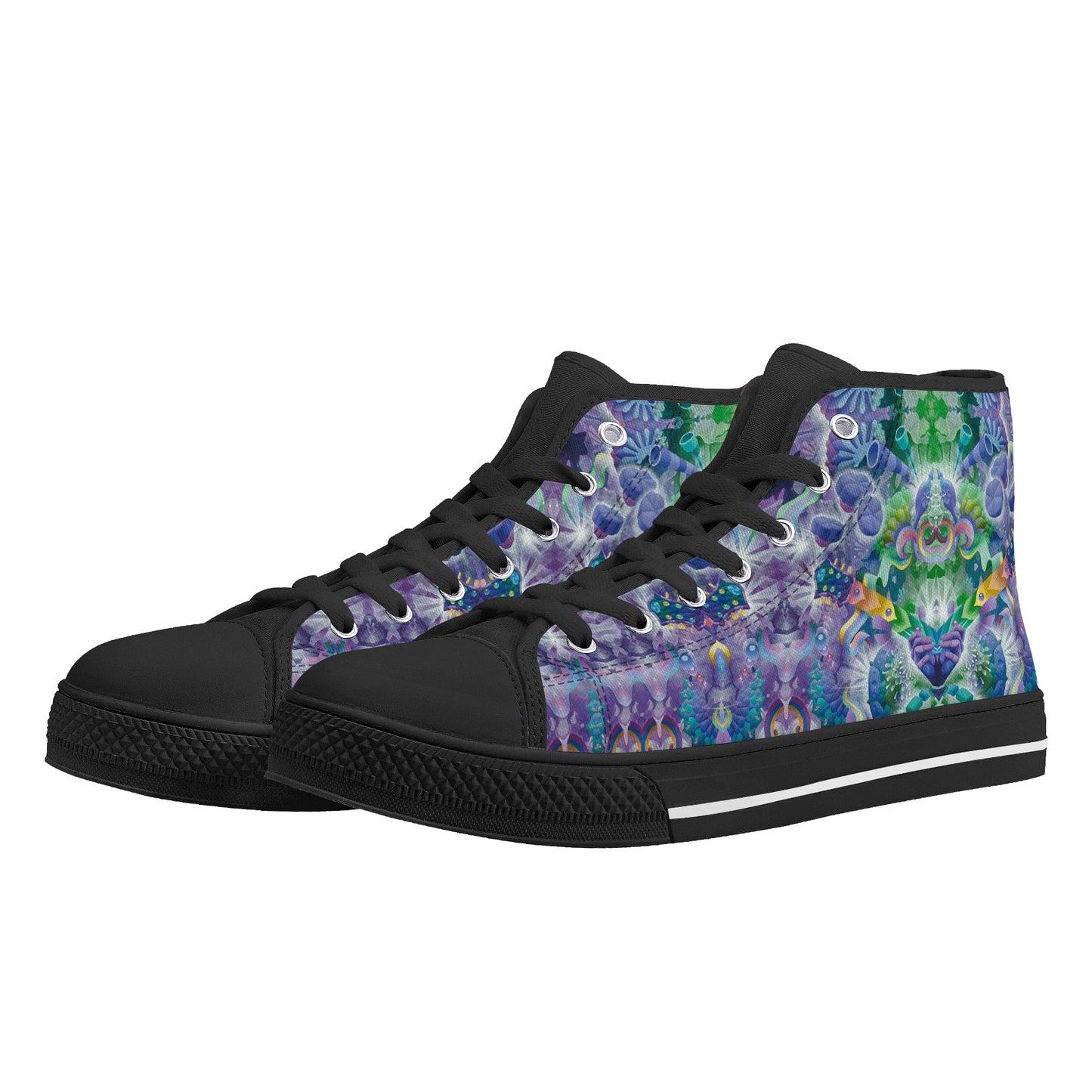 Captain Trips High Top Canvas Men's Shoes