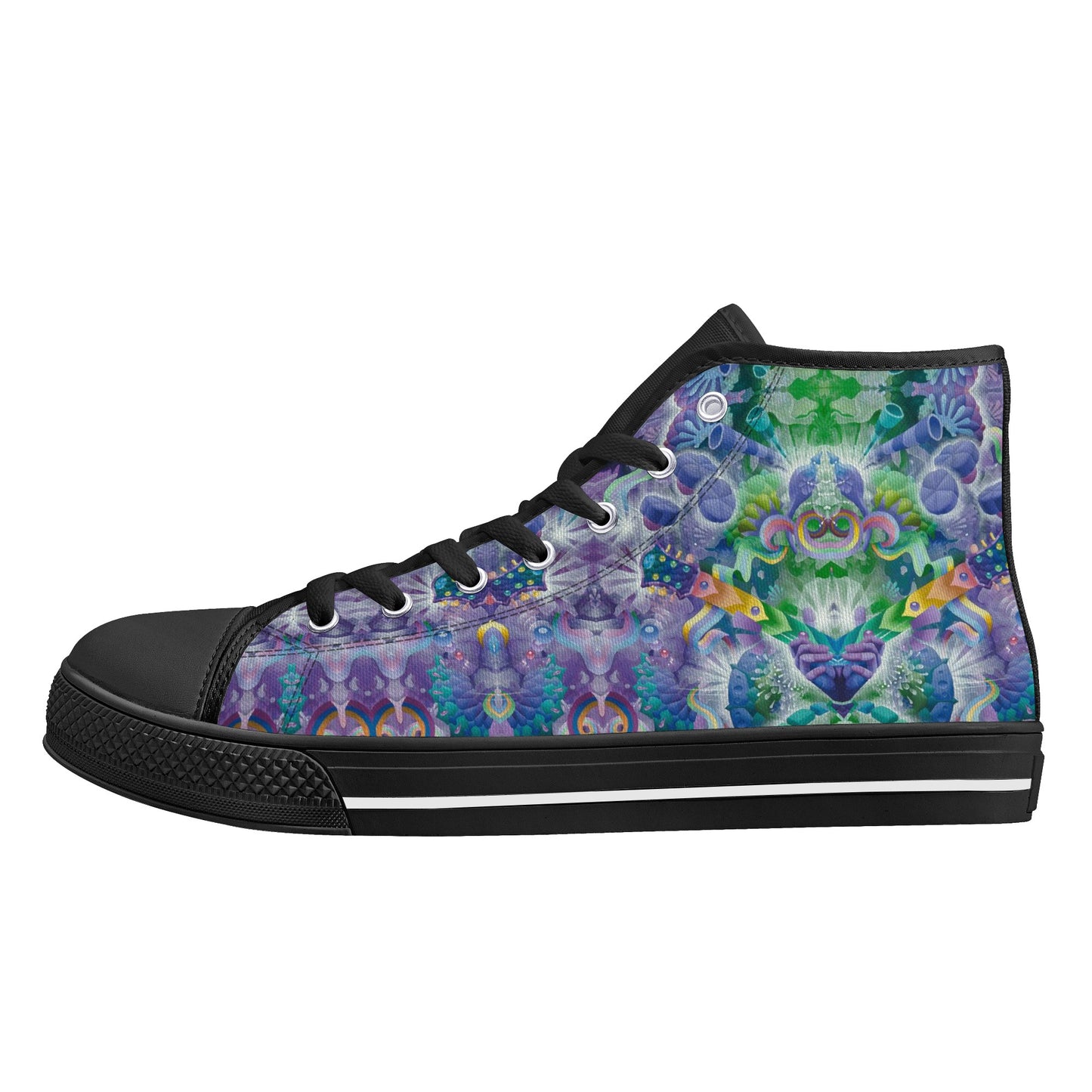 Captain Trips High Top Canvas Men's Shoes