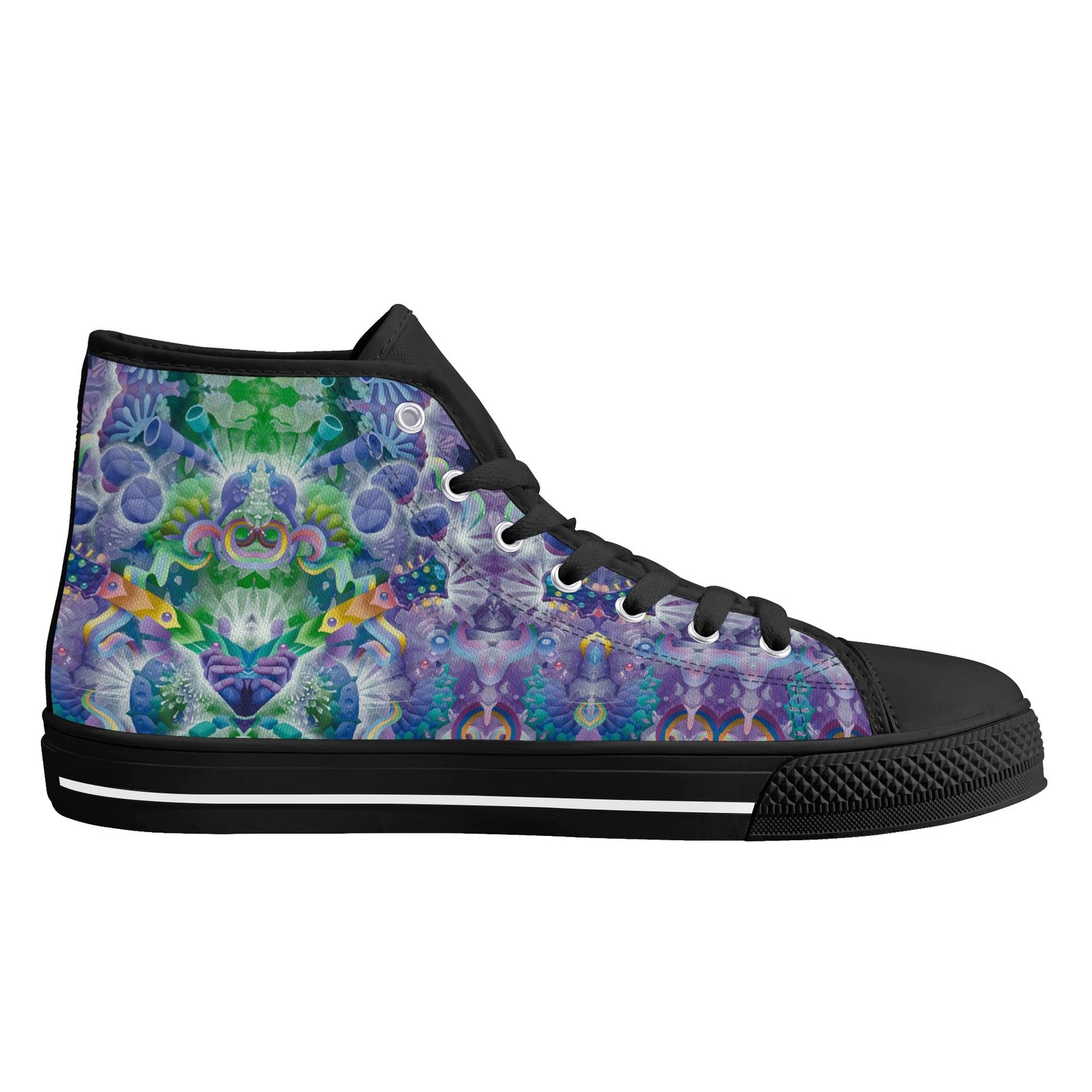 Captain Trips High Top Canvas Men's Shoes