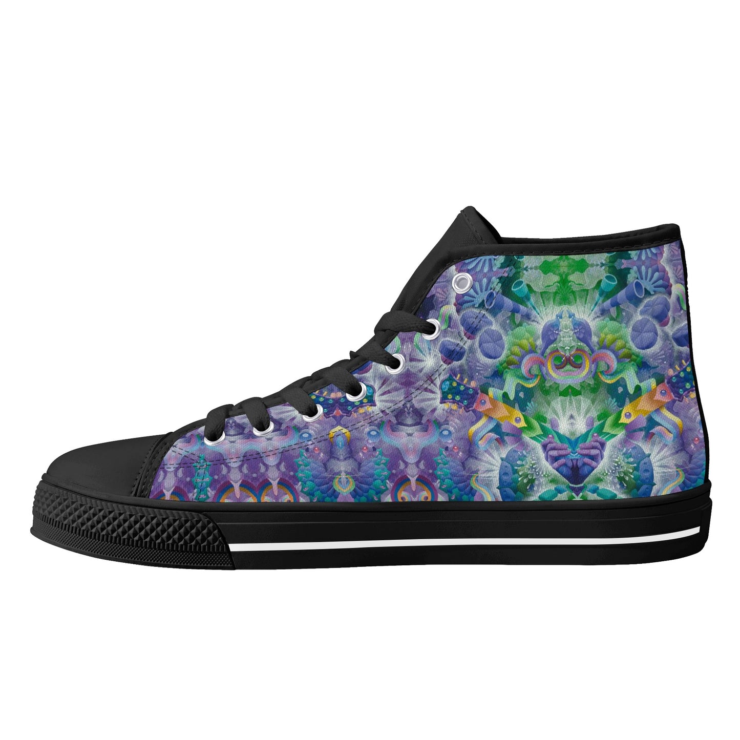 Captain Trips High Top Canvas Men's Shoes