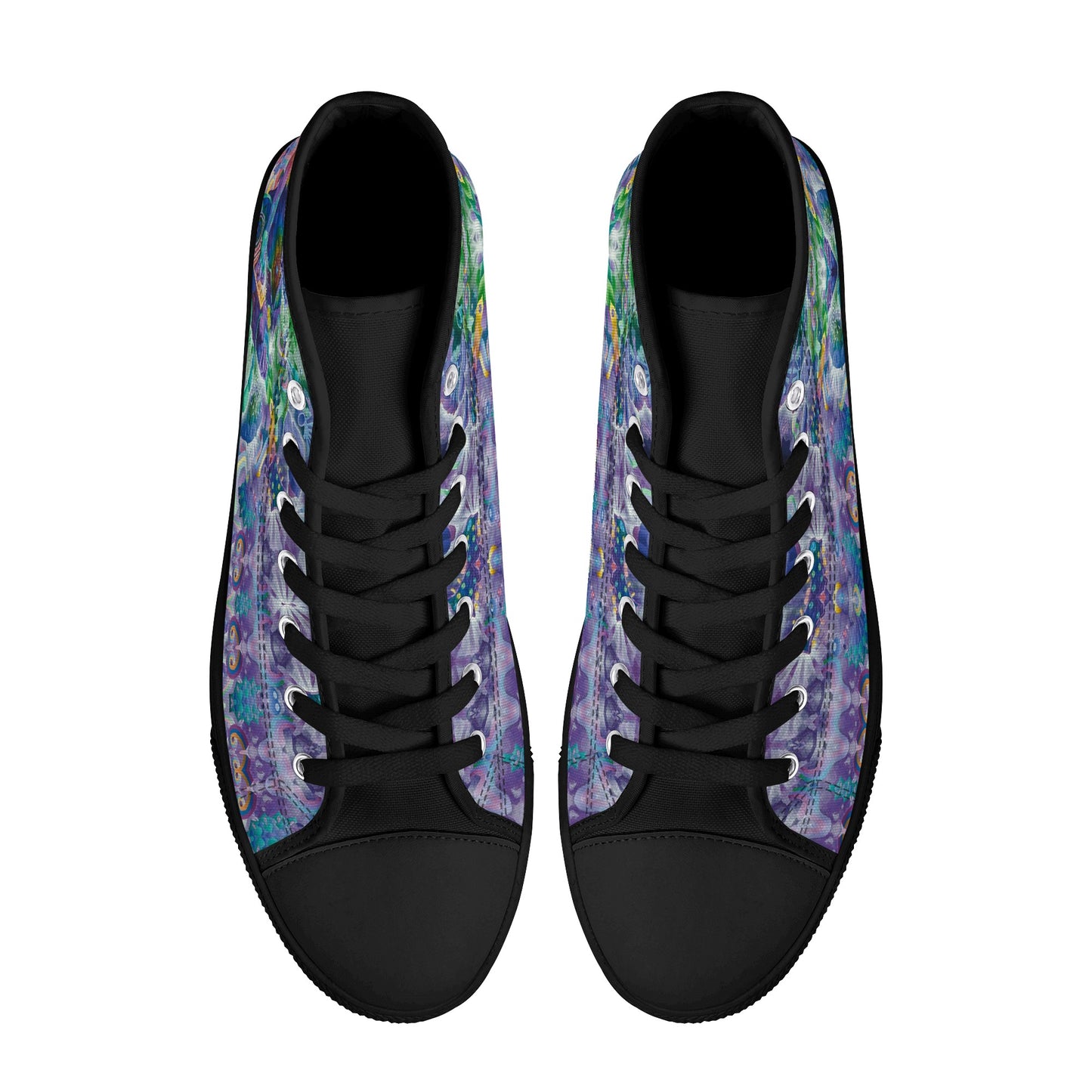 Captain Trips High Top Canvas Men's Shoes