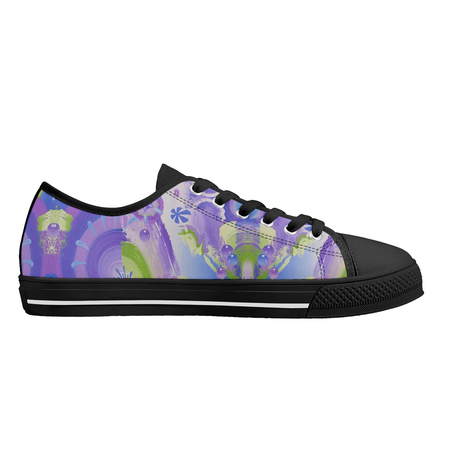 Moon Portal Low Top Canvas Men's Shoes