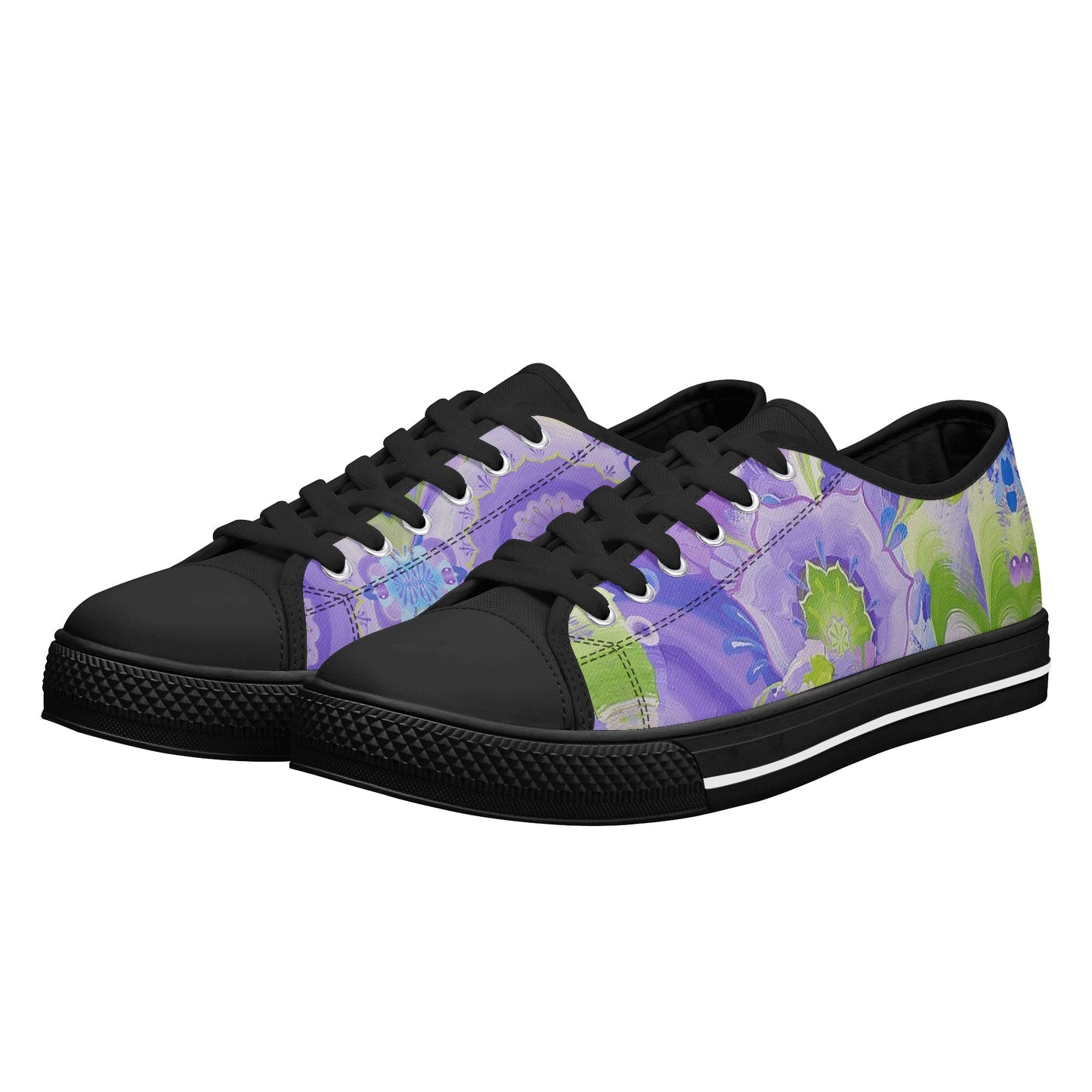 Moon Portal Low Top Canvas Men's Shoes