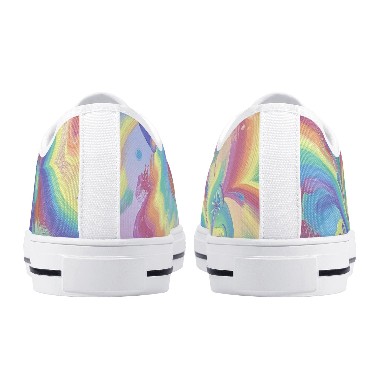 Rings of Splaturn Low Top Canvas Women's Shoes