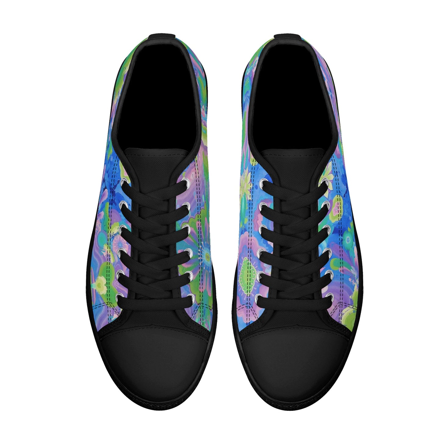 Be Like Water Low Top Canvas Women's Shoes