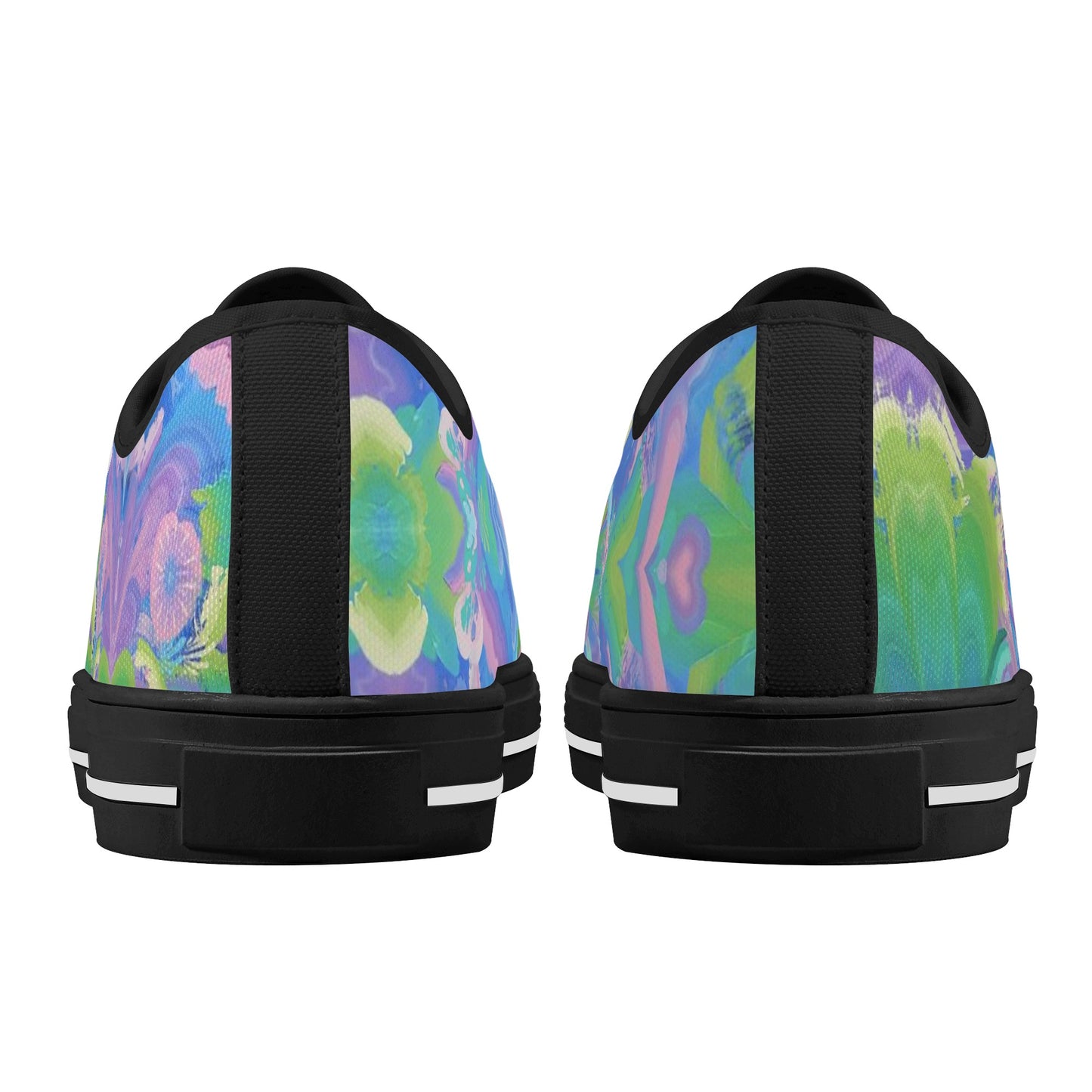 Be Like Water Low Top Canvas Women's Shoes