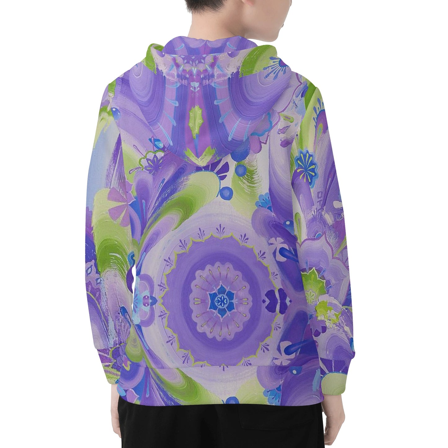 Moon Portal Zip-up Hoodie