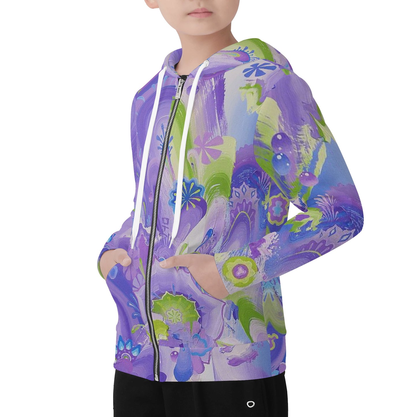 Moon Portal Zip-up Hoodie