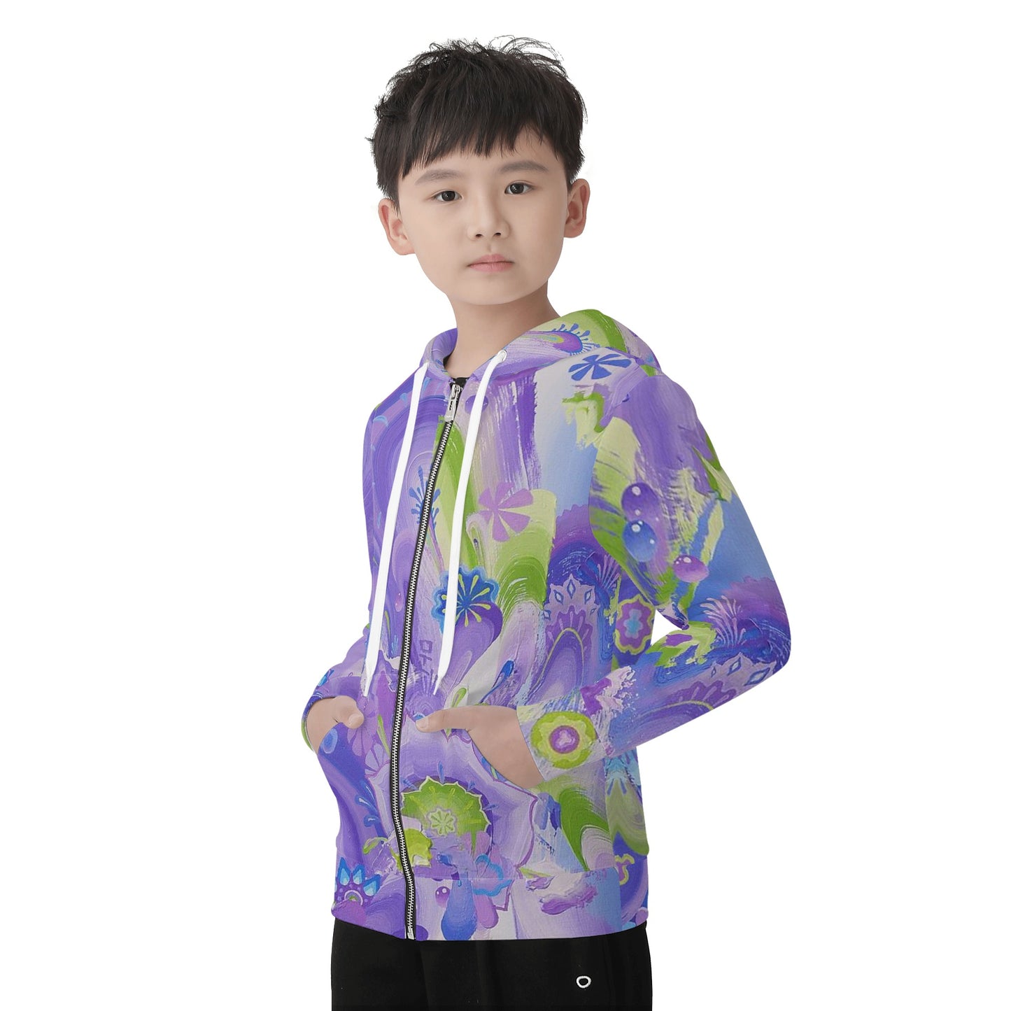 Moon Portal Zip-up Hoodie