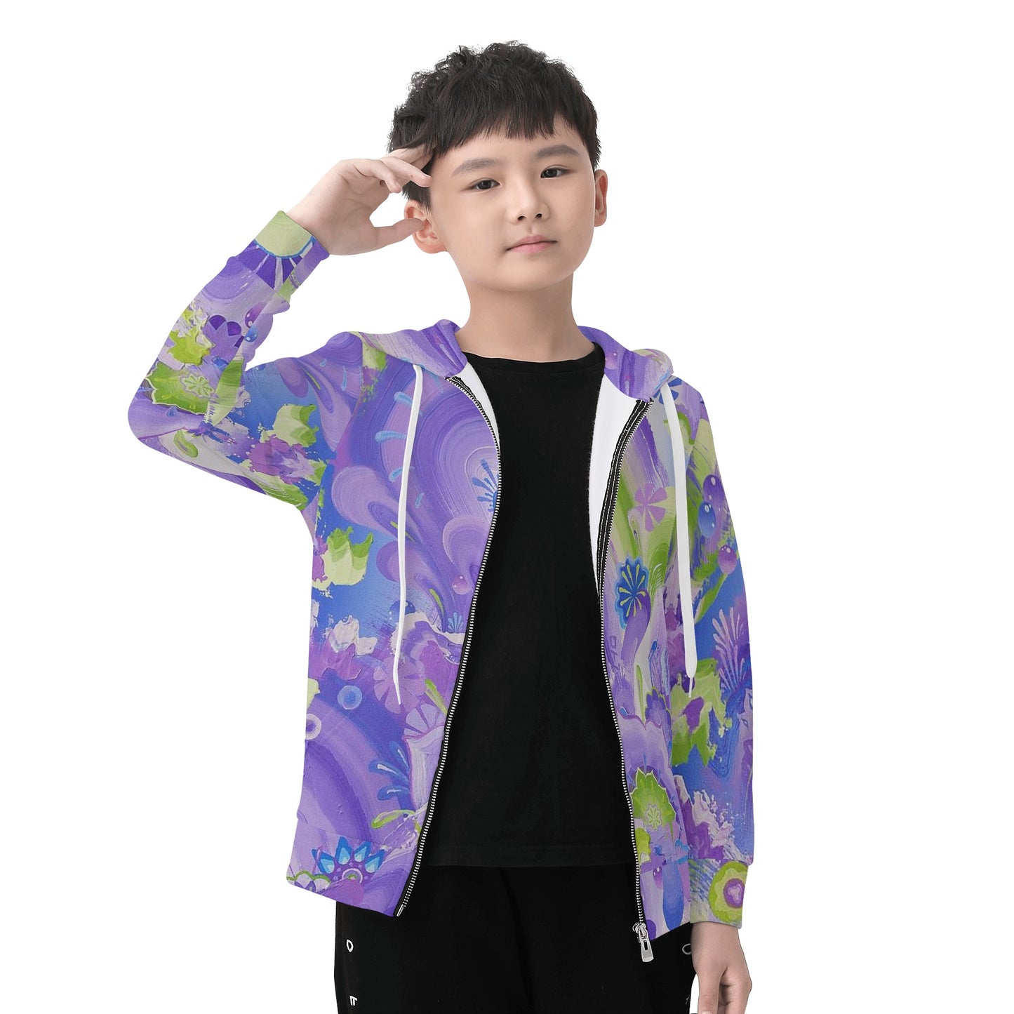 Moon Portal Zip-up Hoodie