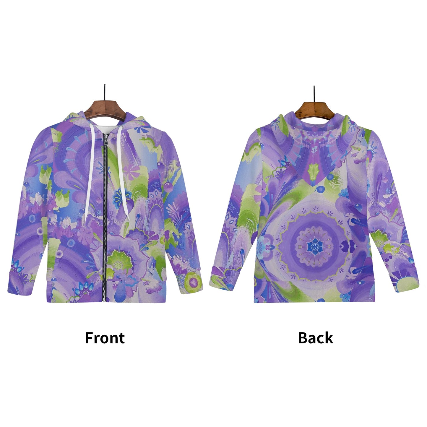 Moon Portal Zip-up Hoodie