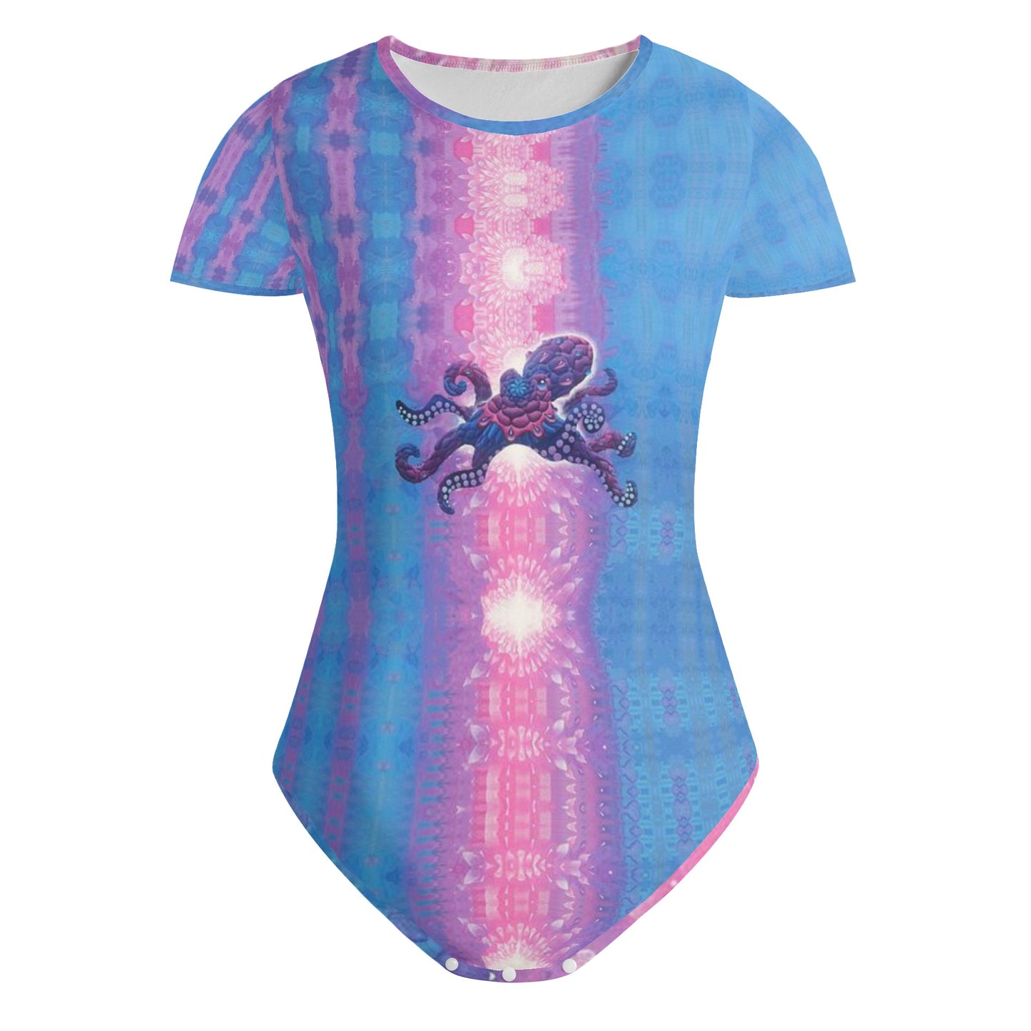 Technicolor Octopus Bodysuit