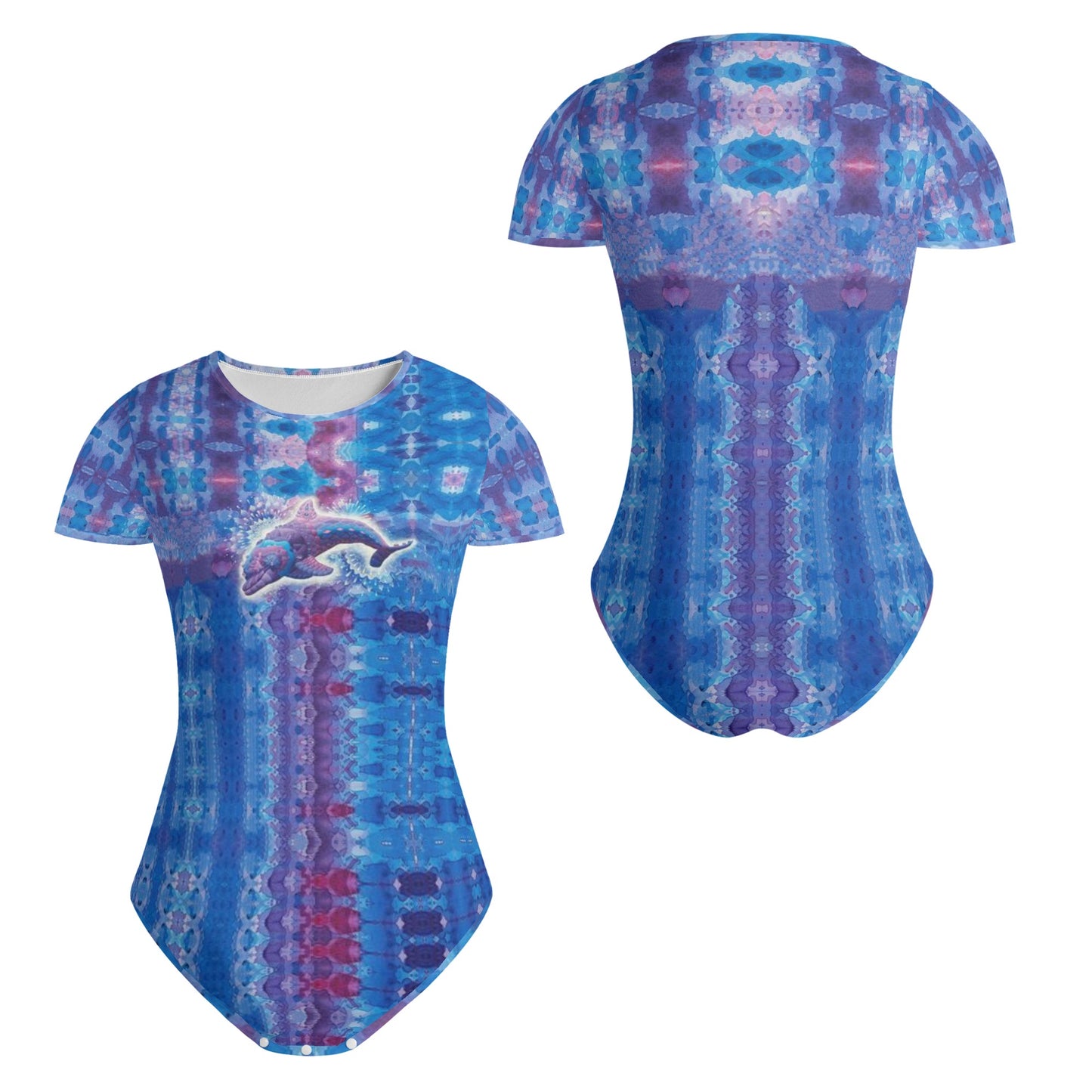 Jeweled Dolphin Bodysuit