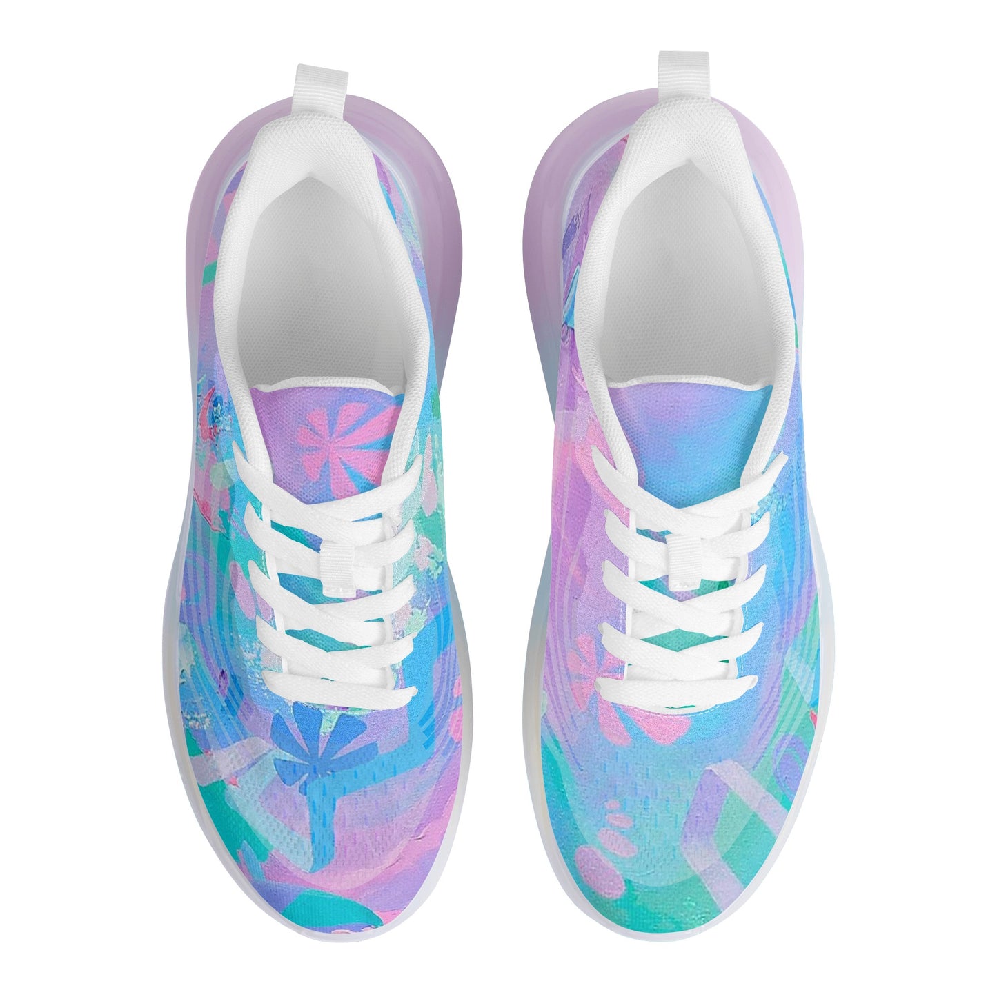 Traveller Womens Rainbow Atmospheric Women's Cushion Running Shoes