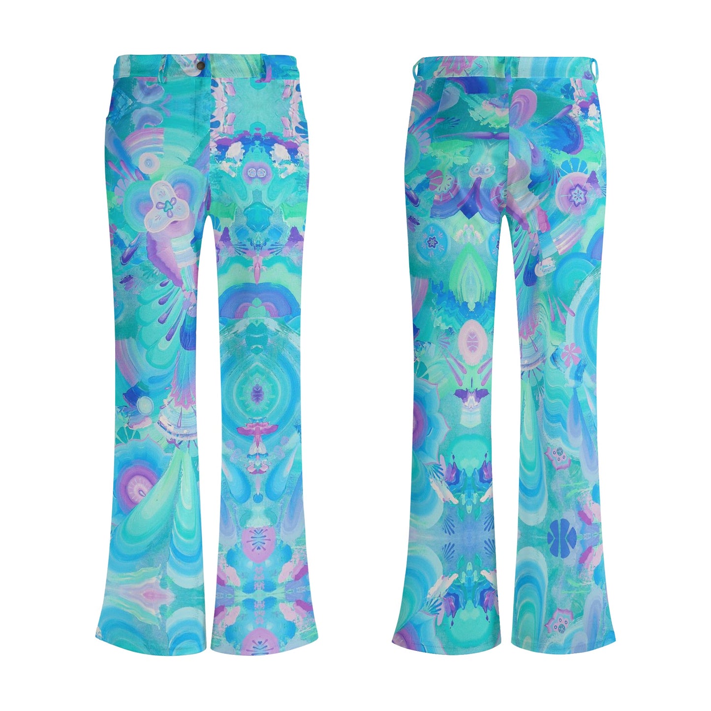 Atmospheric Mycelium Flare Pants
