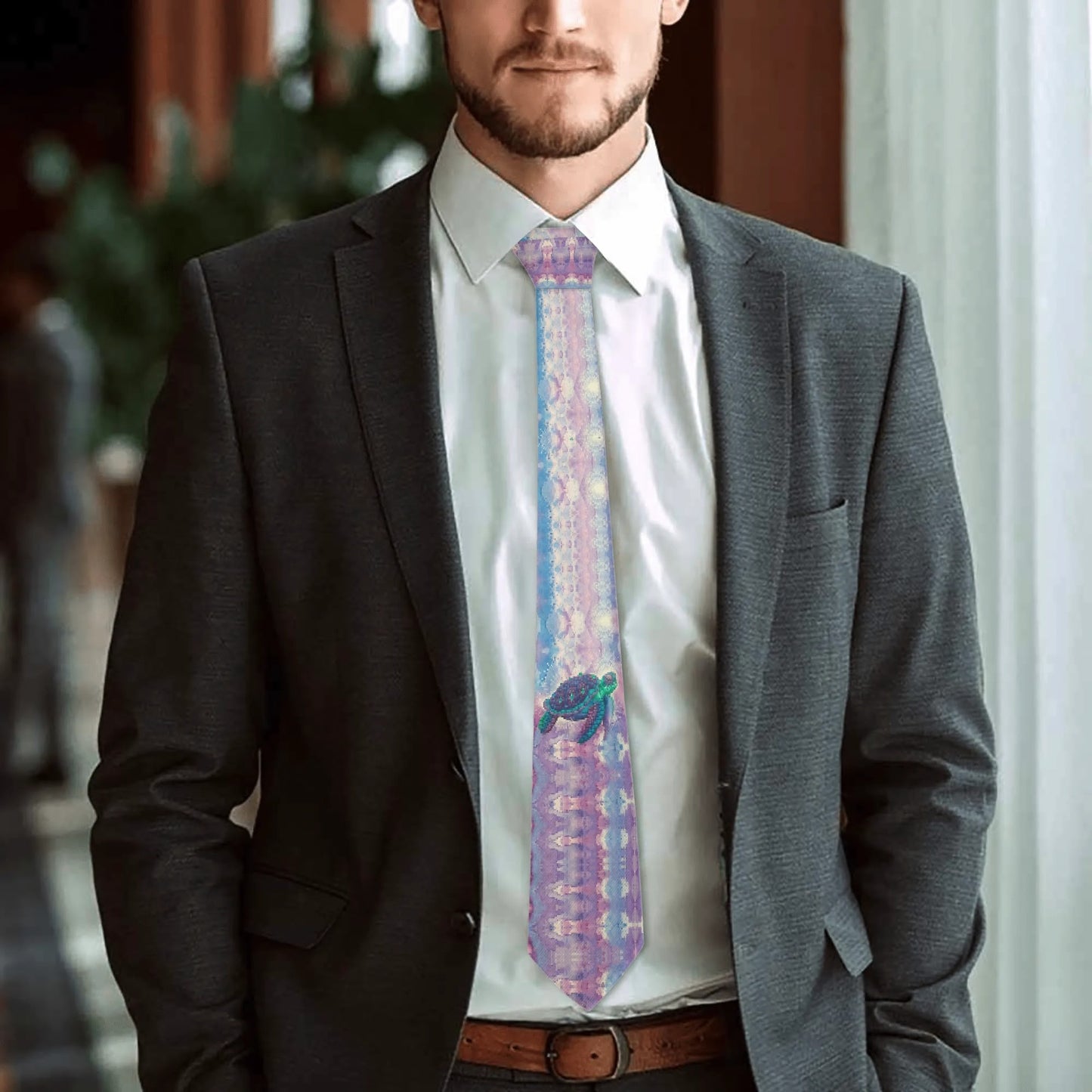 Space Turtle Necktie