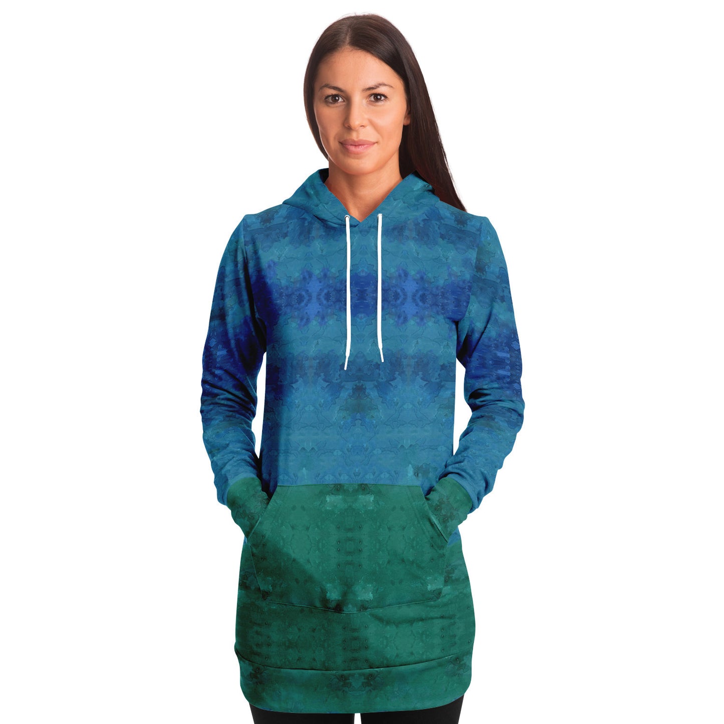Skull of Atlantis Longline Hoodie