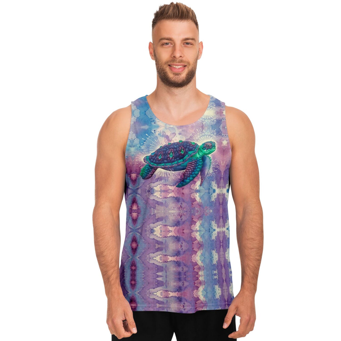 Space Turtle Tank Top