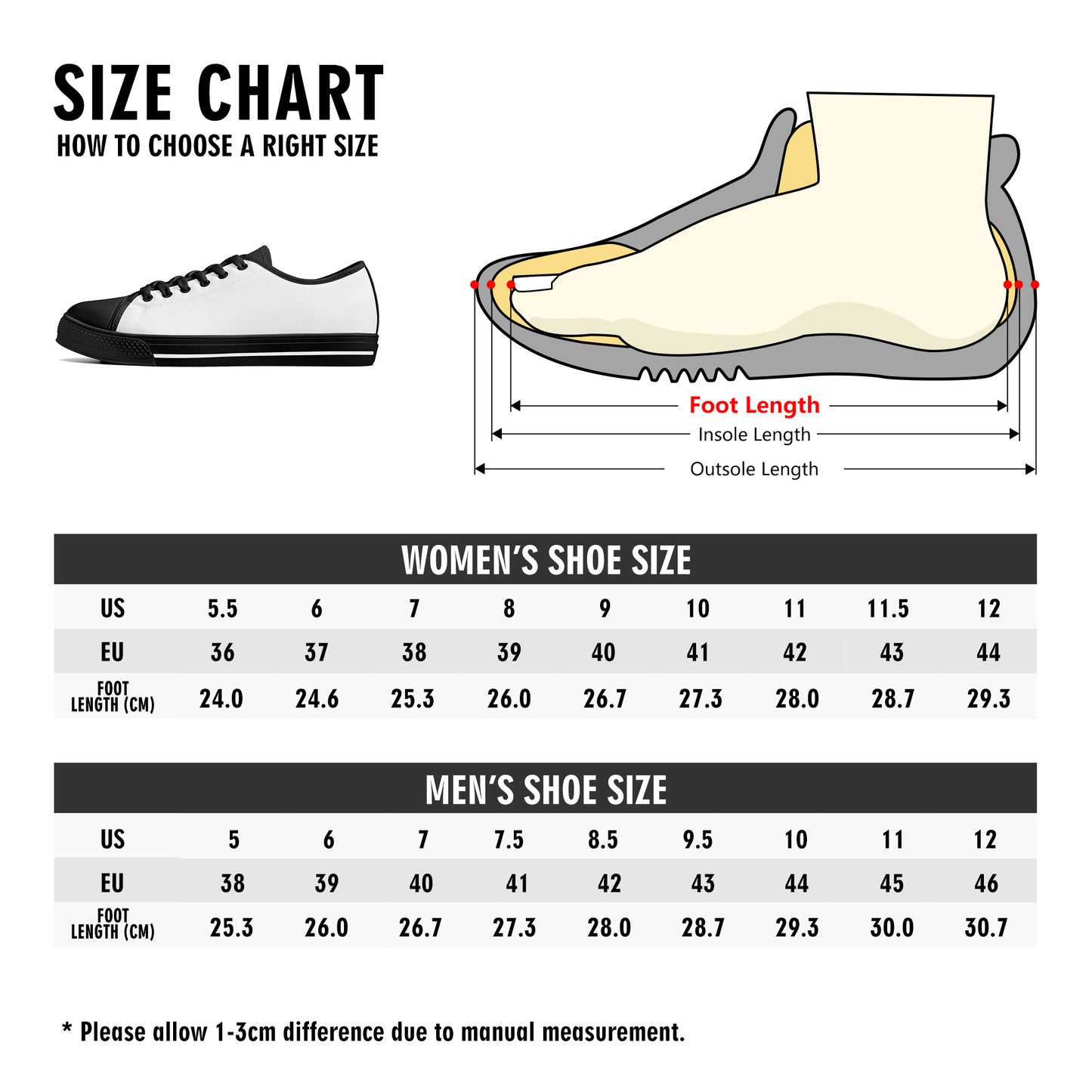 Be Like Water Low Top Canvas Women's Shoes