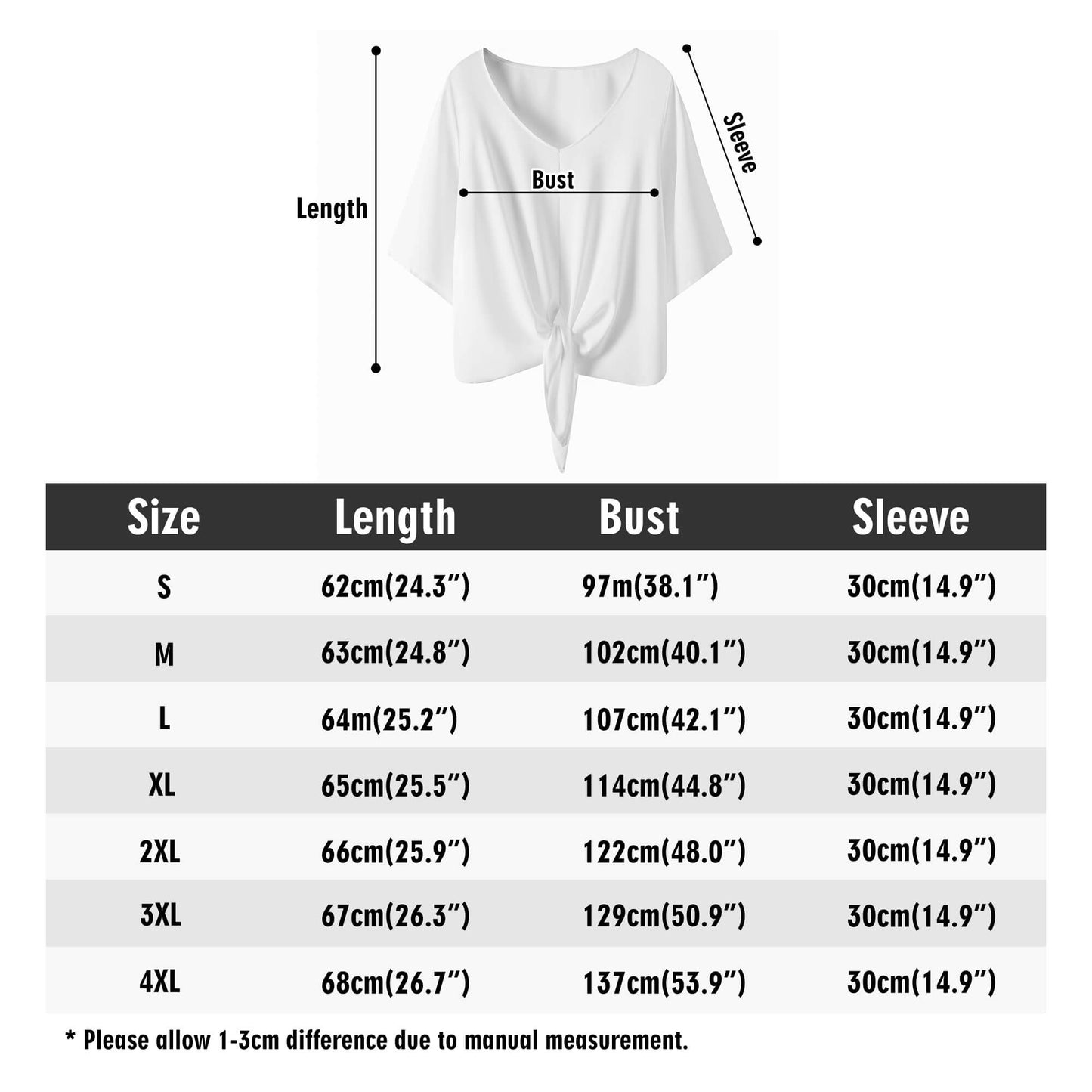 Atmospheric Mycelium V-neck Chiffon Blouse