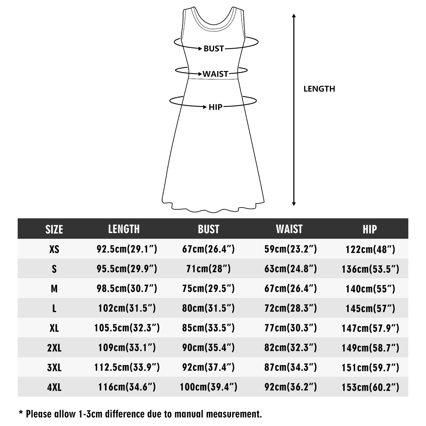 Woogie Vibrations Sleeveless Sundress