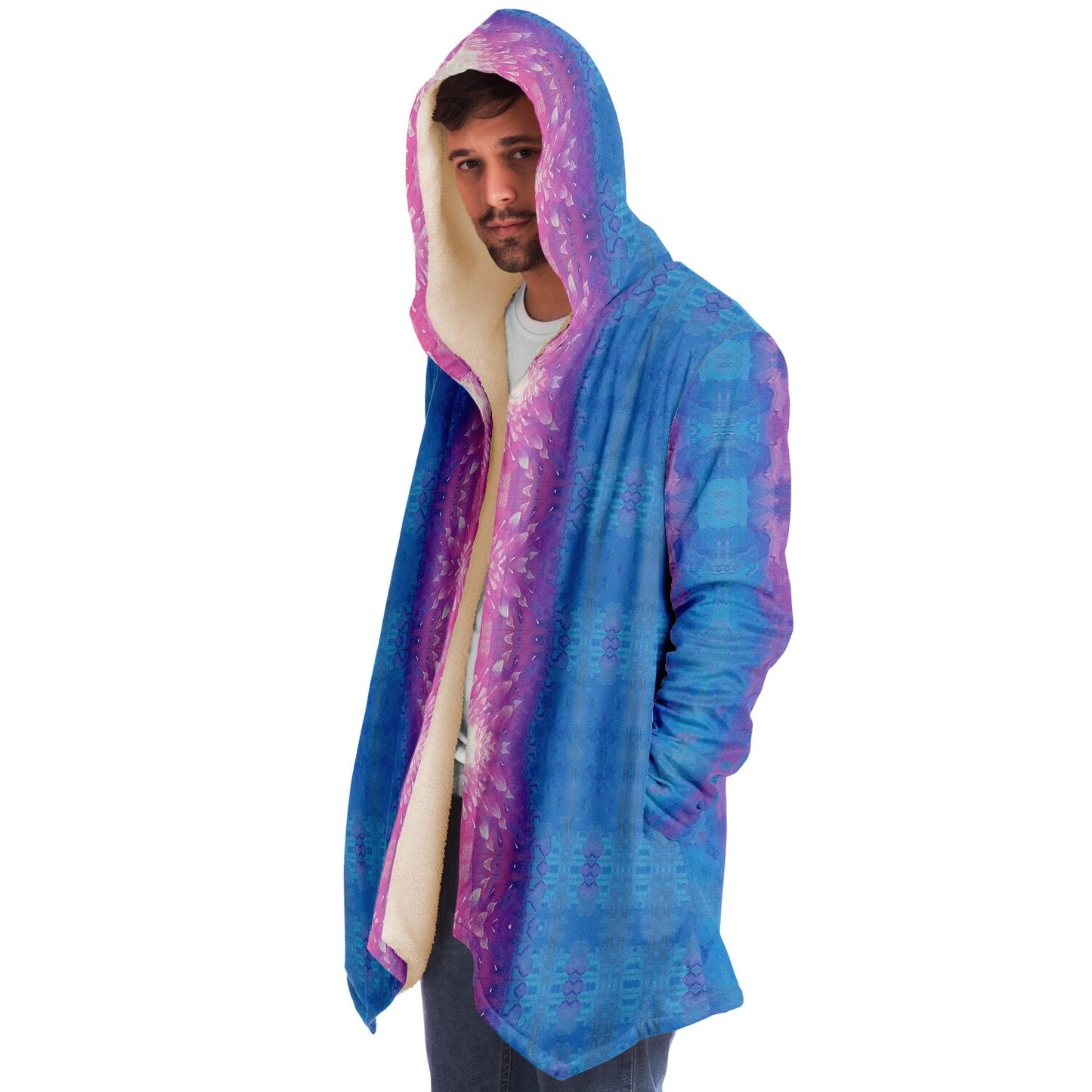Technicolor Octopus Microfleece Cloak