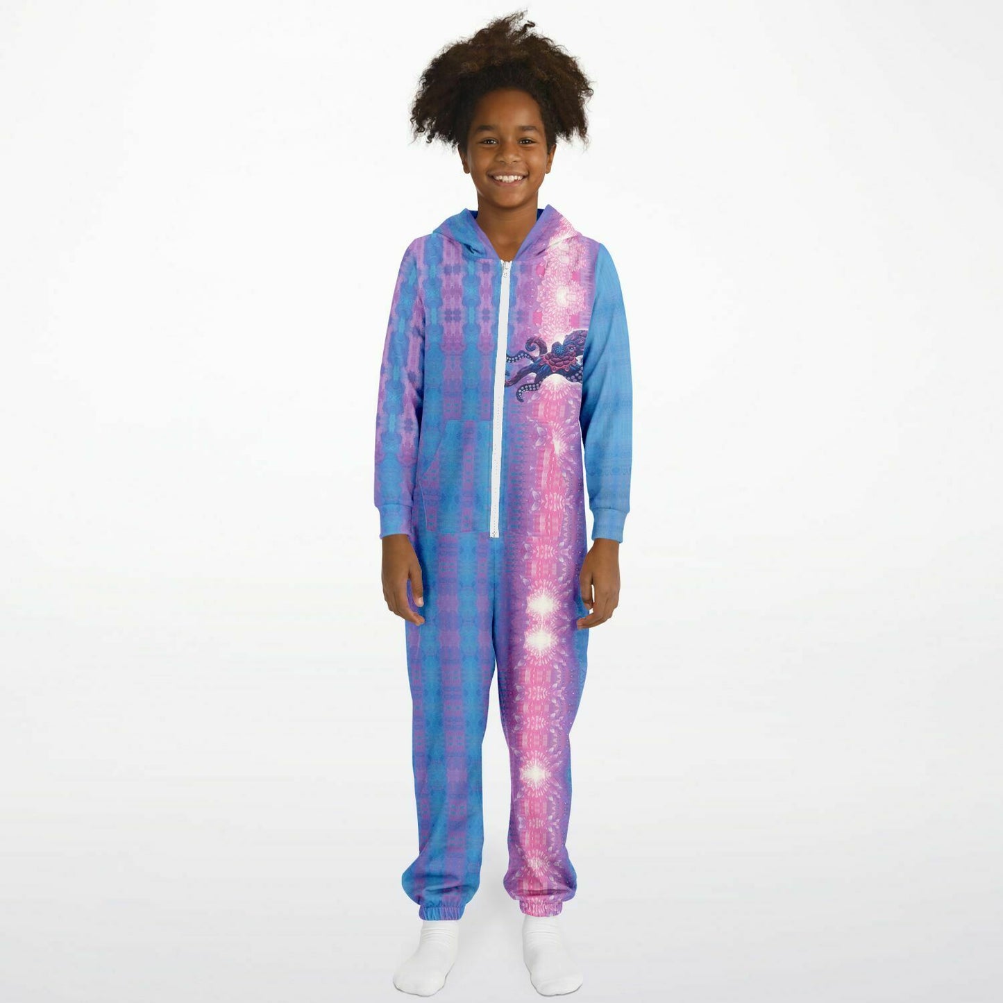 Technicolor Octopus Kid's Onesie
