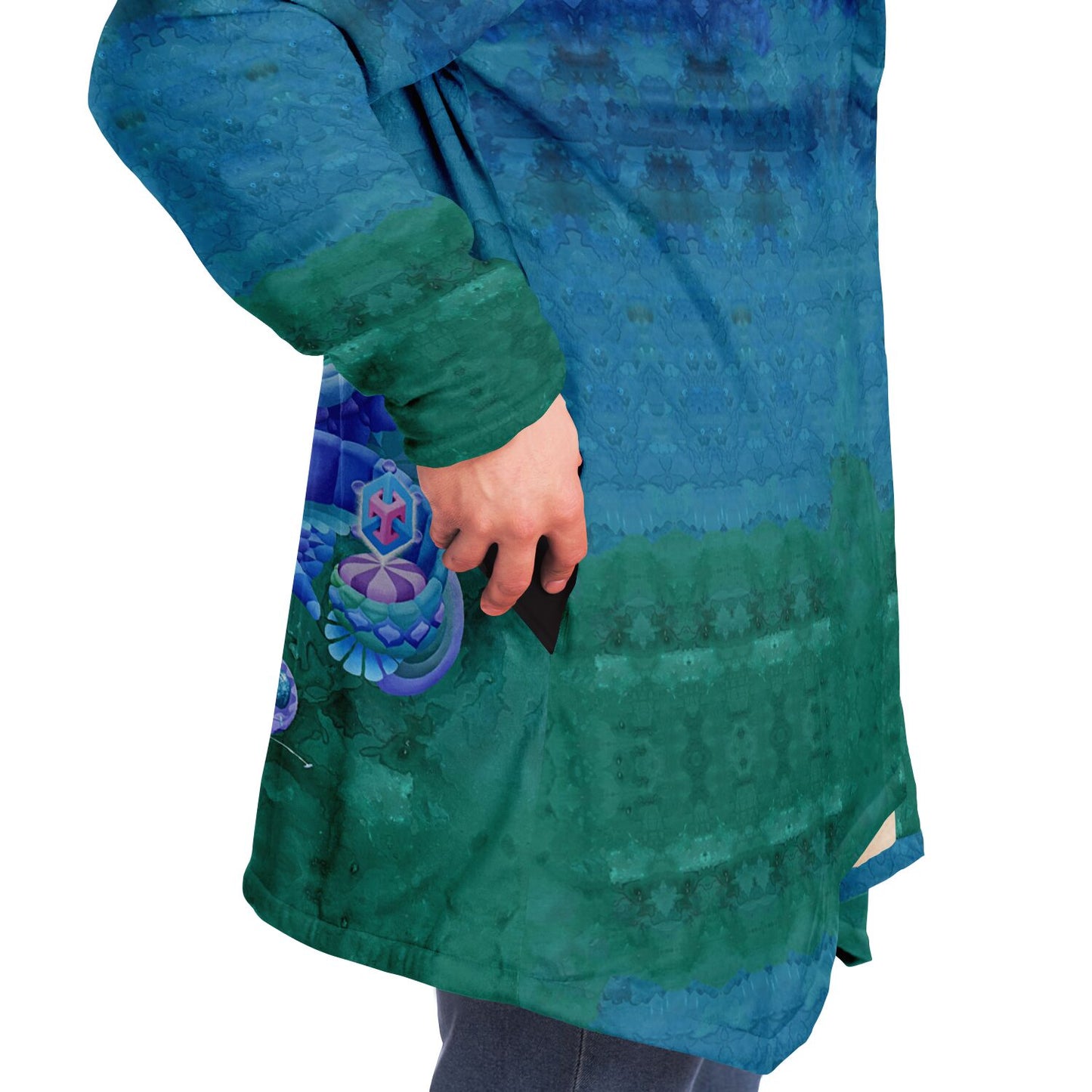 Skull of Atlantis Microfleece Cloak