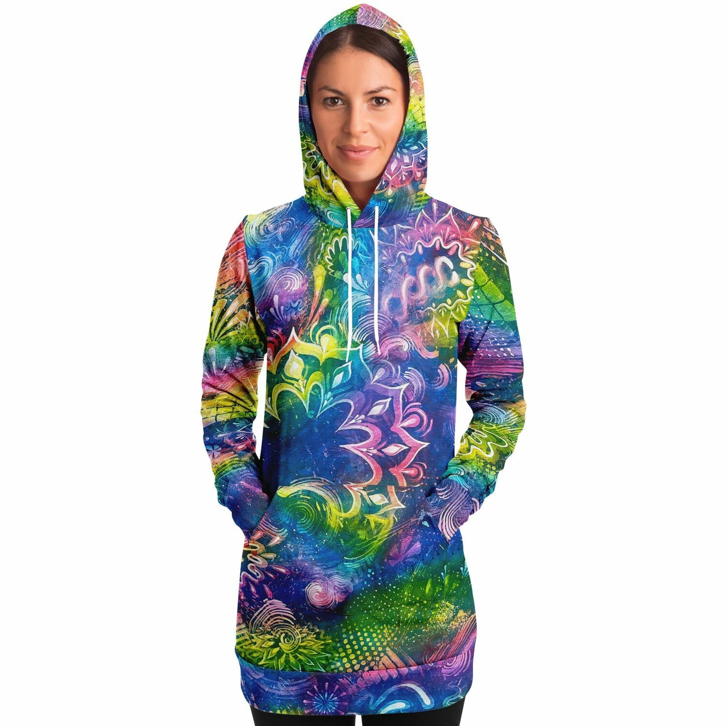 Woogie Vibrations Hoodie Dress