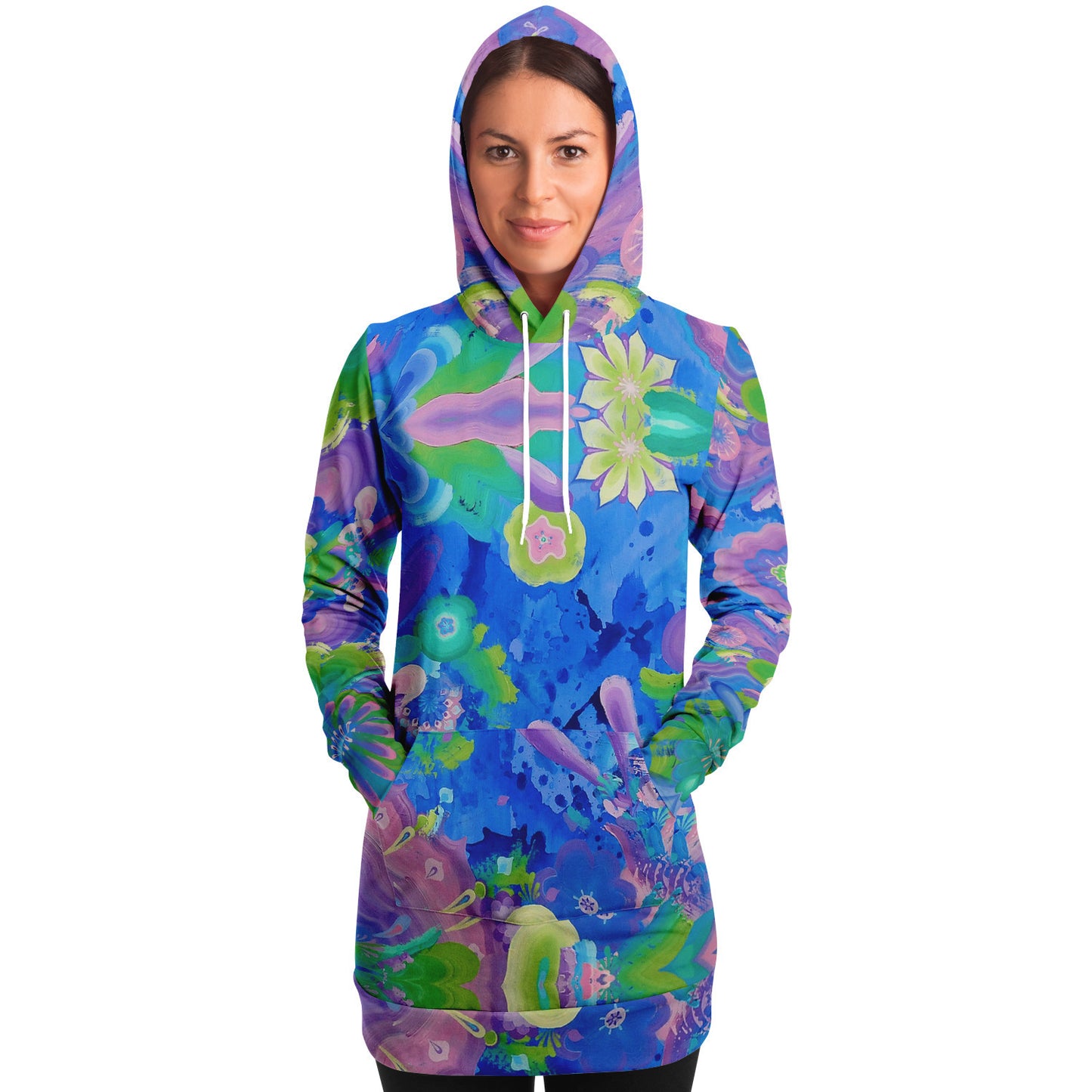 Be Like Water Longline Hoodie