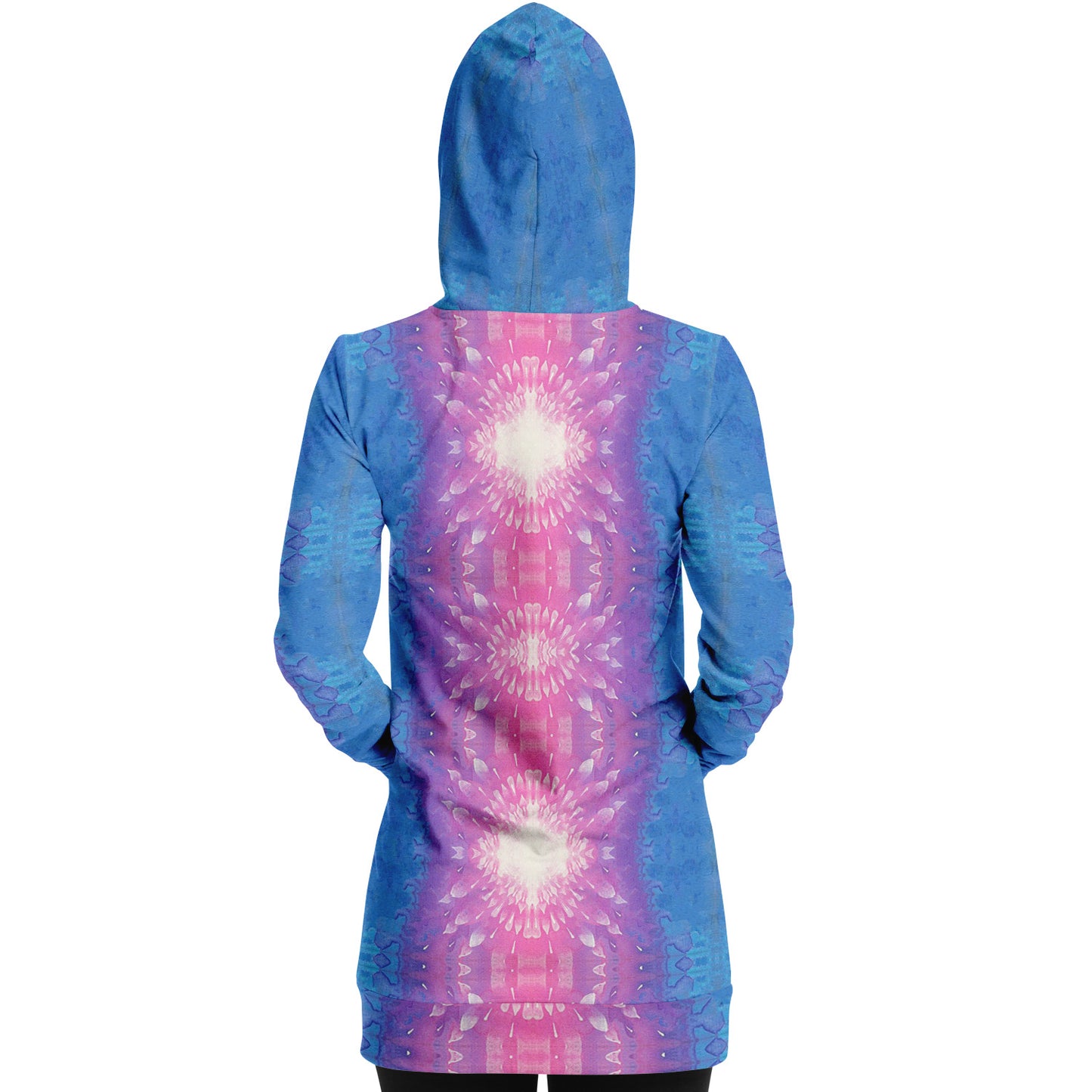 Technicolor Octopus Longline Hoodie