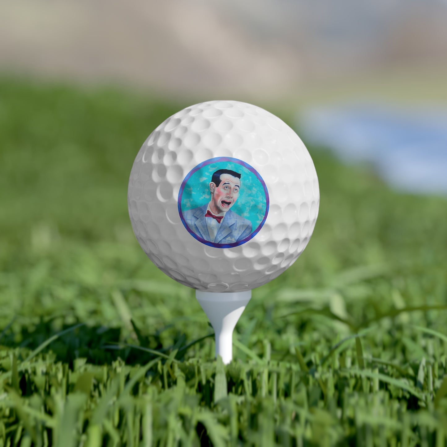 Pee-Wee Herman Golf Balls, 6pcs