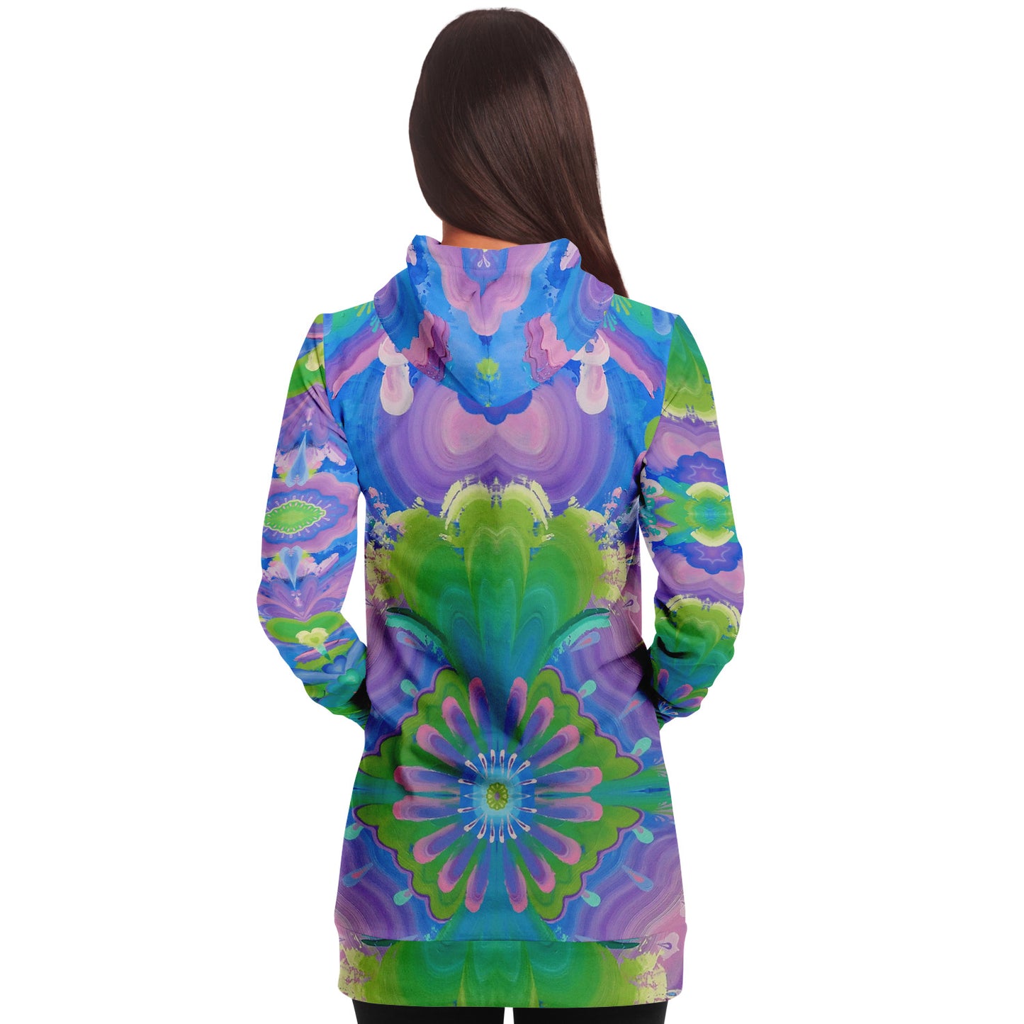 Be Like Water Longline Hoodie