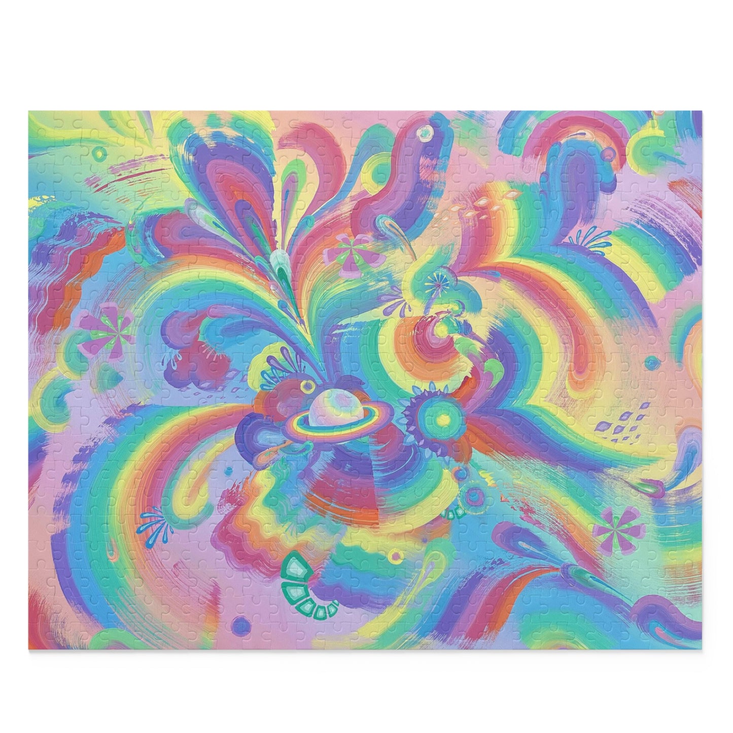 Rings of Splaturn Puzzle (120, 252, 500-Piece)
