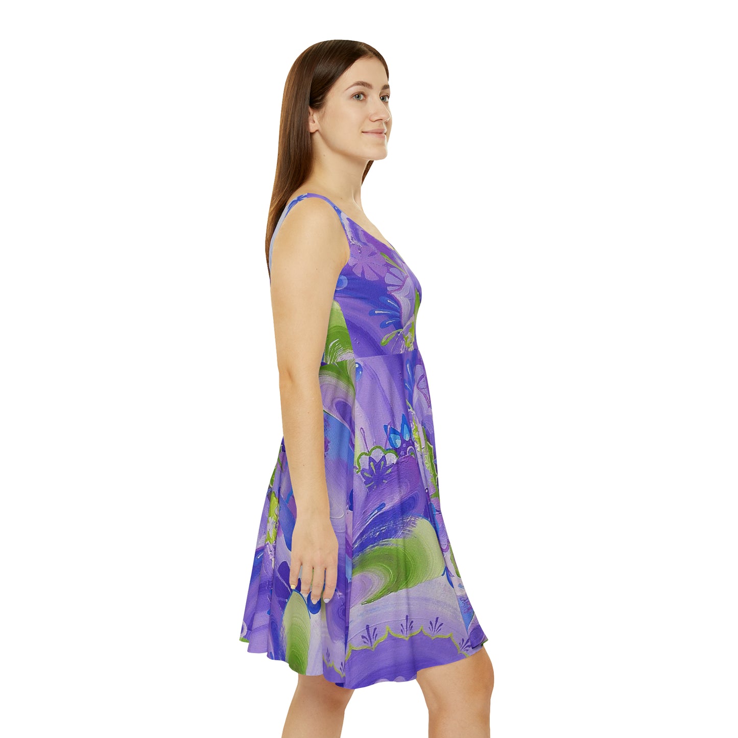 Moon Portal Skater Dress