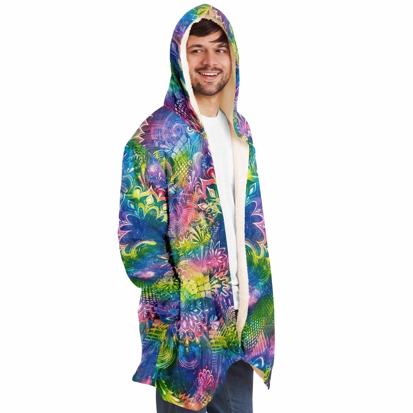 Woogie Vibrations Microfleece Cloak