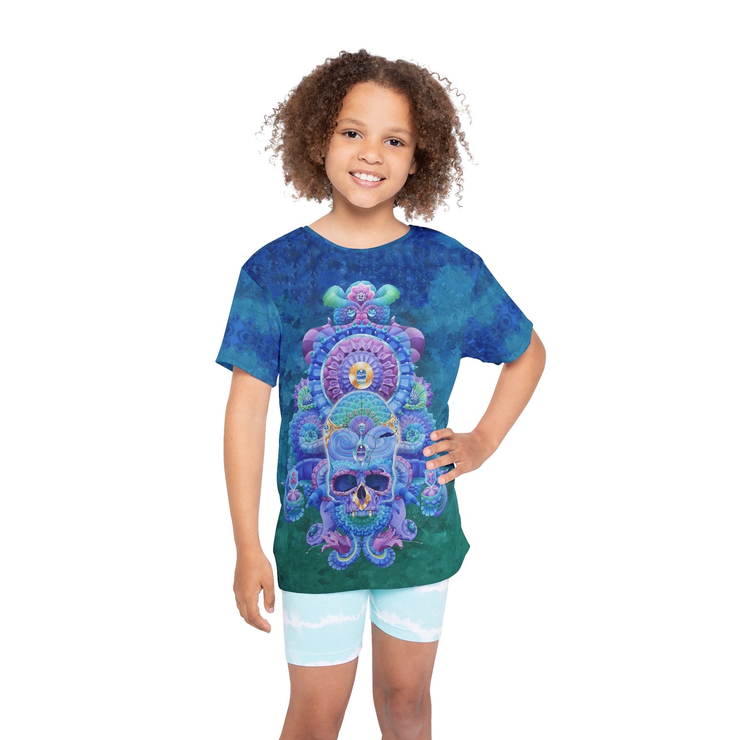 Skull of Atlantis Kid's T-Shirt