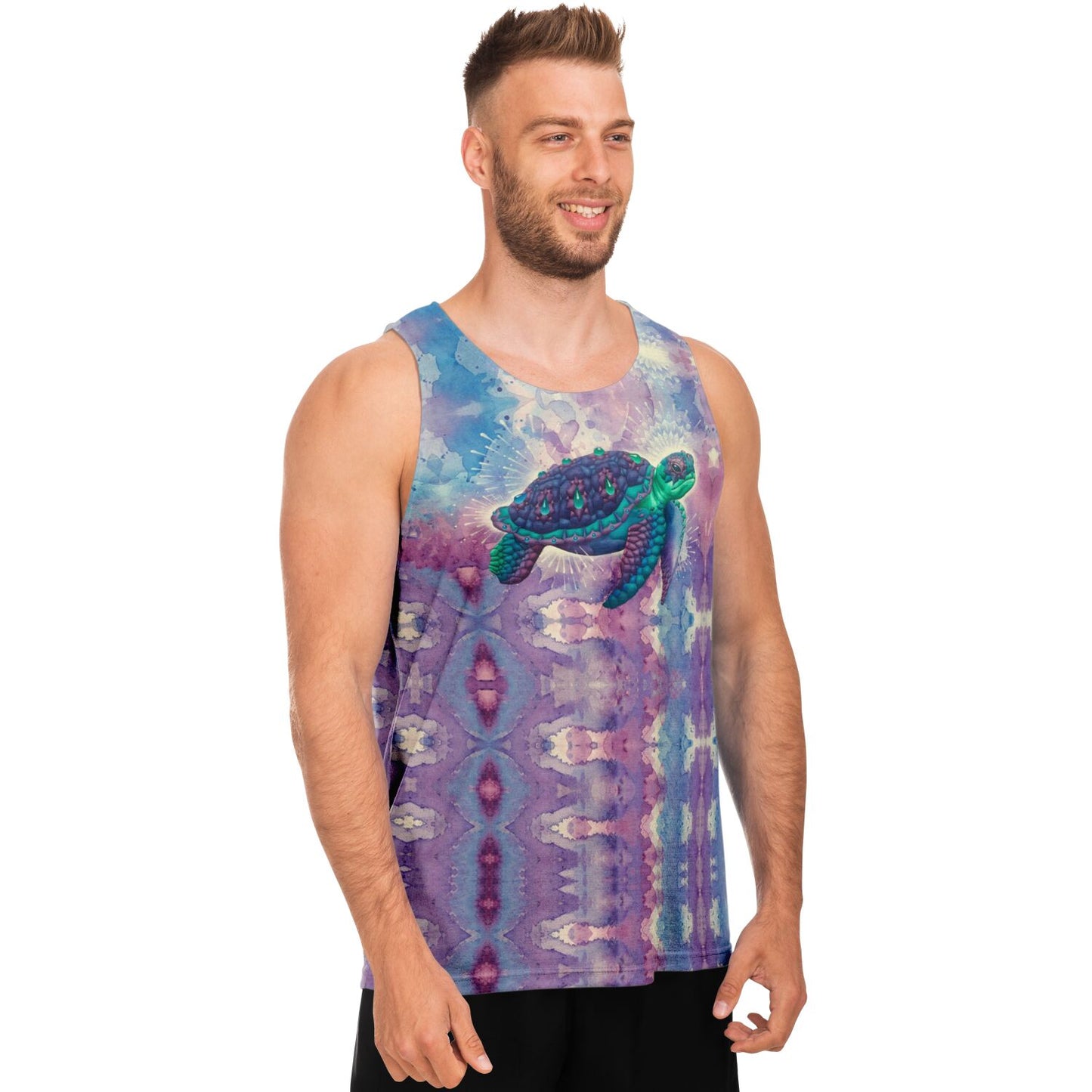 Space Turtle Tank Top